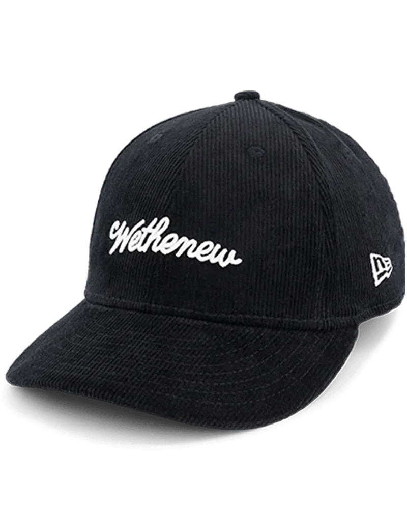 Wtn. 59FIFTY Low Profile Black Corduroy Cap