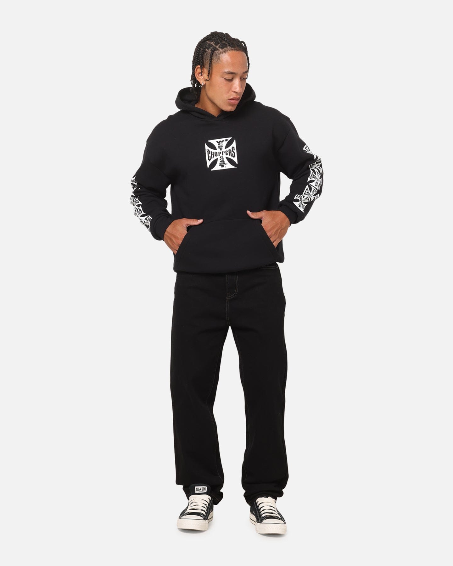 WEST COAST Choppers Core Logo Hoodie Black