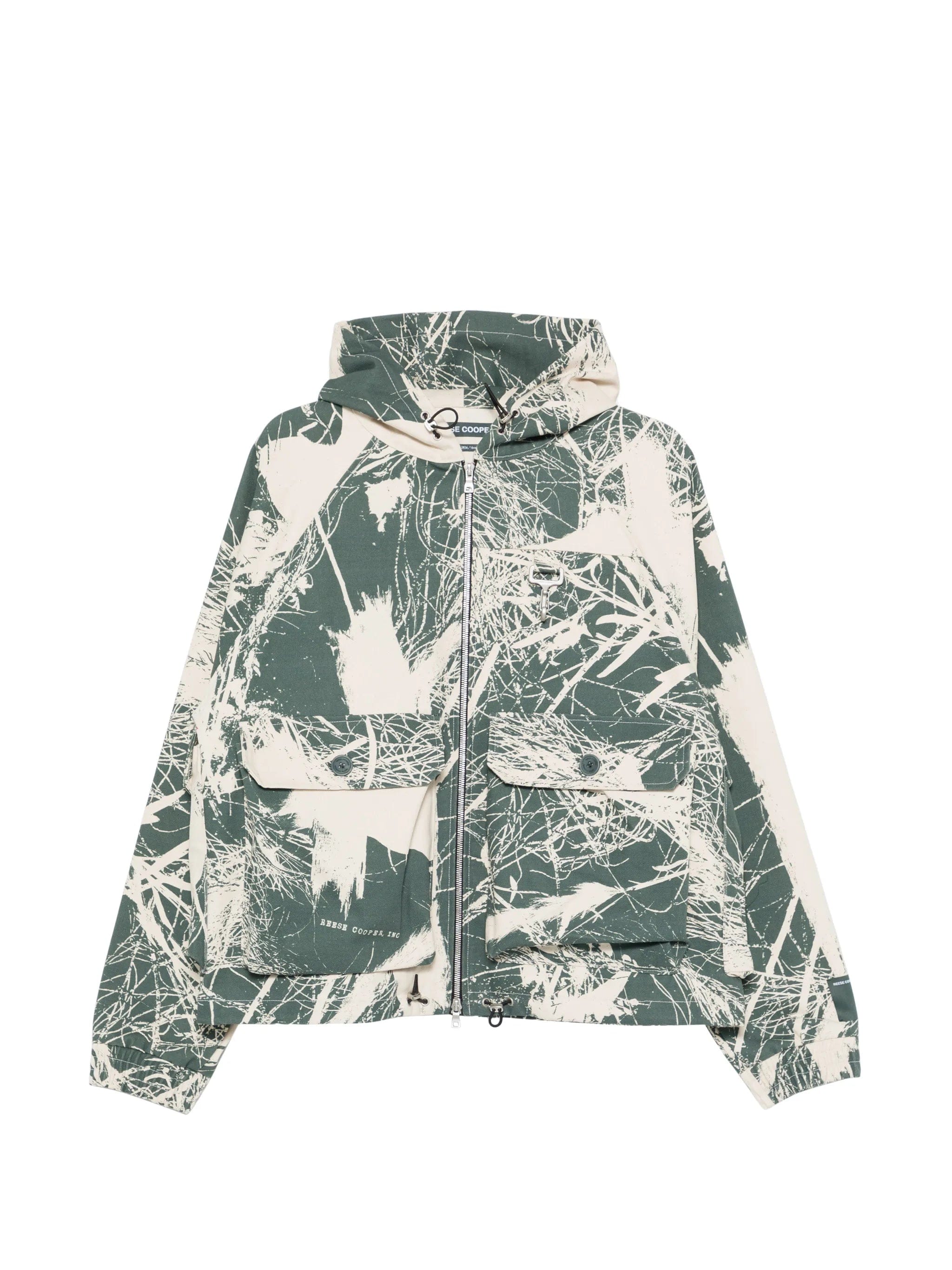 Reese Cooper hooded cargo jacket