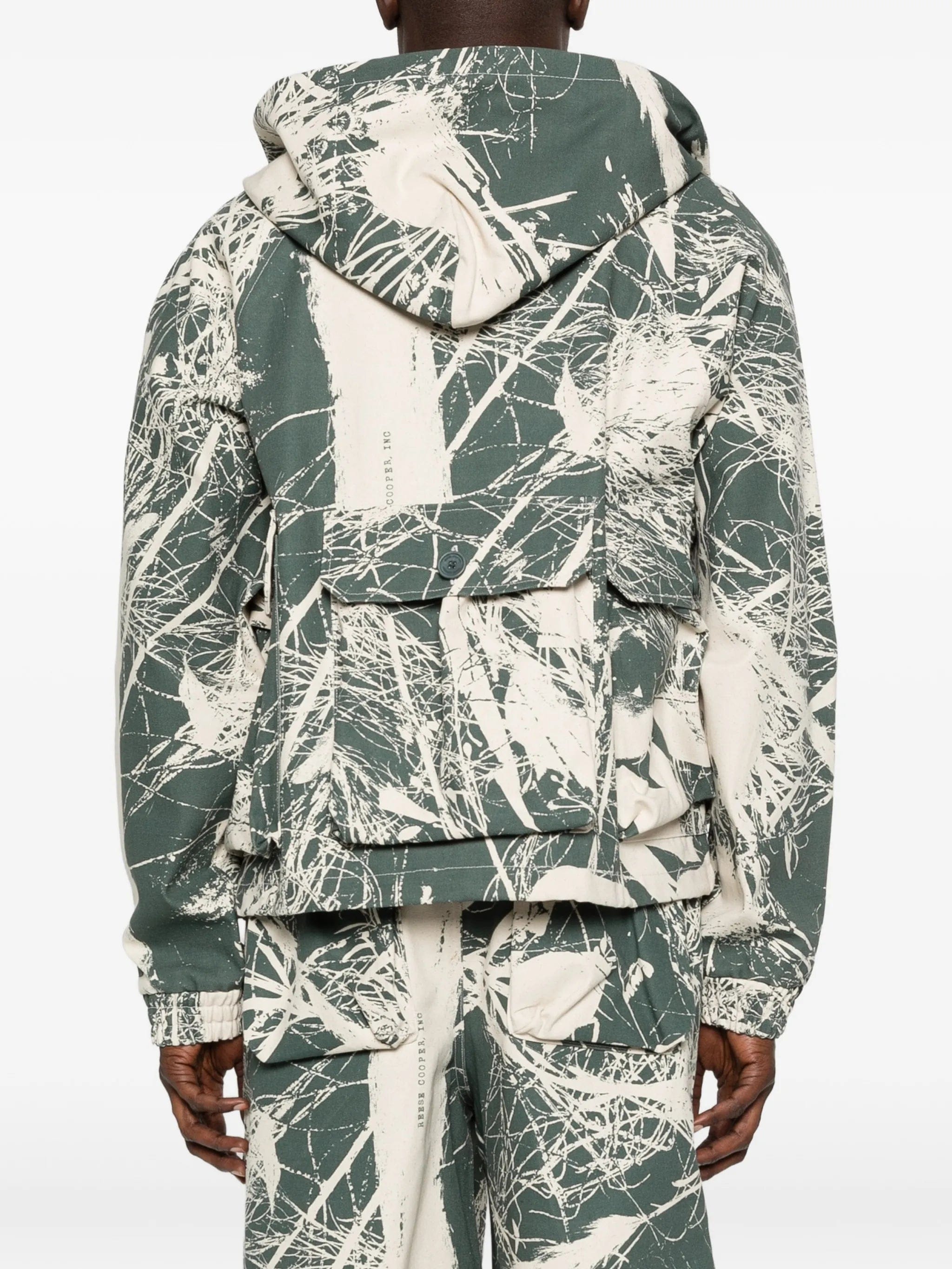 Reese Cooper hooded cargo jacket