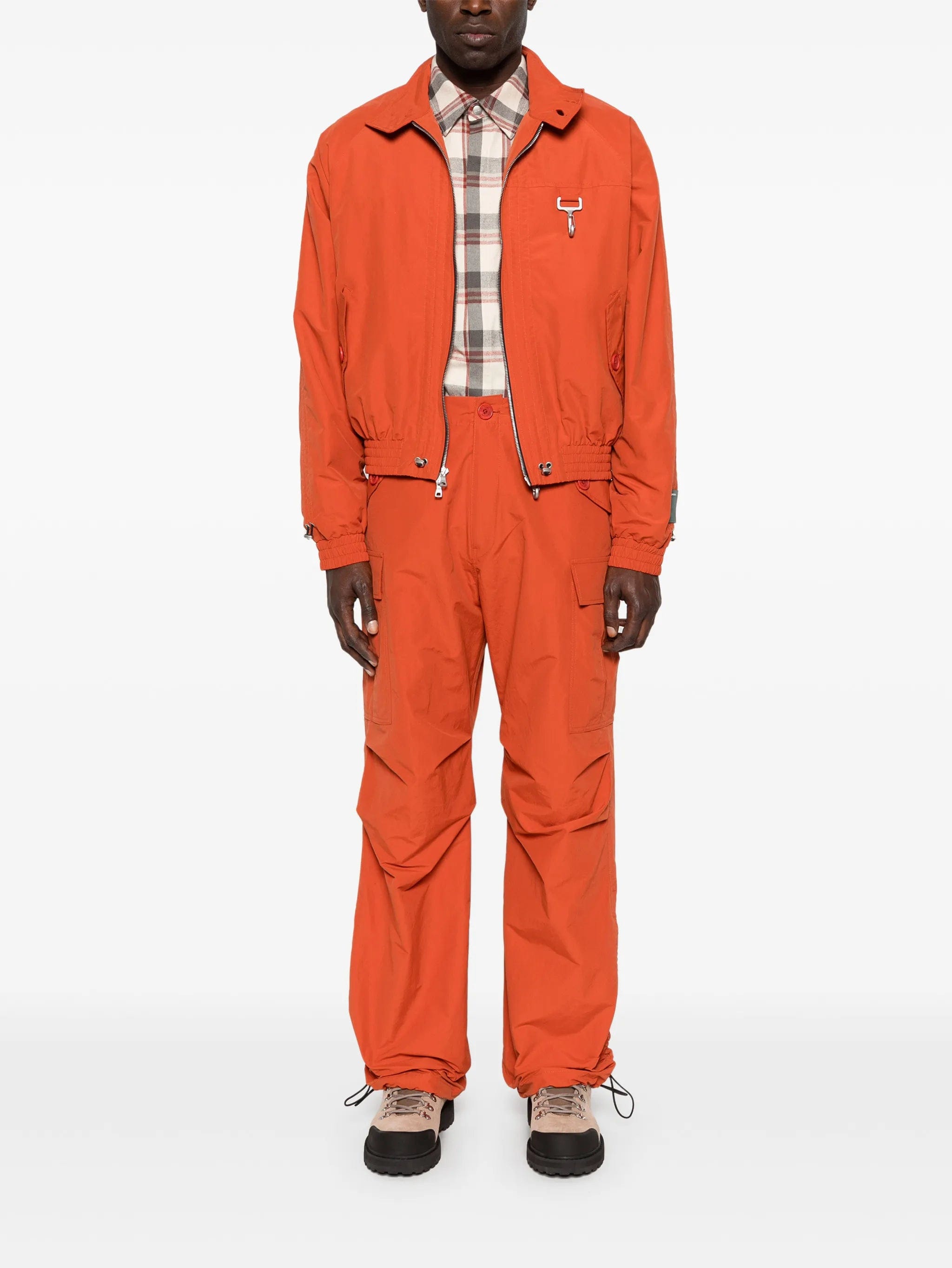 Reese Cooper cinched harrington jacket