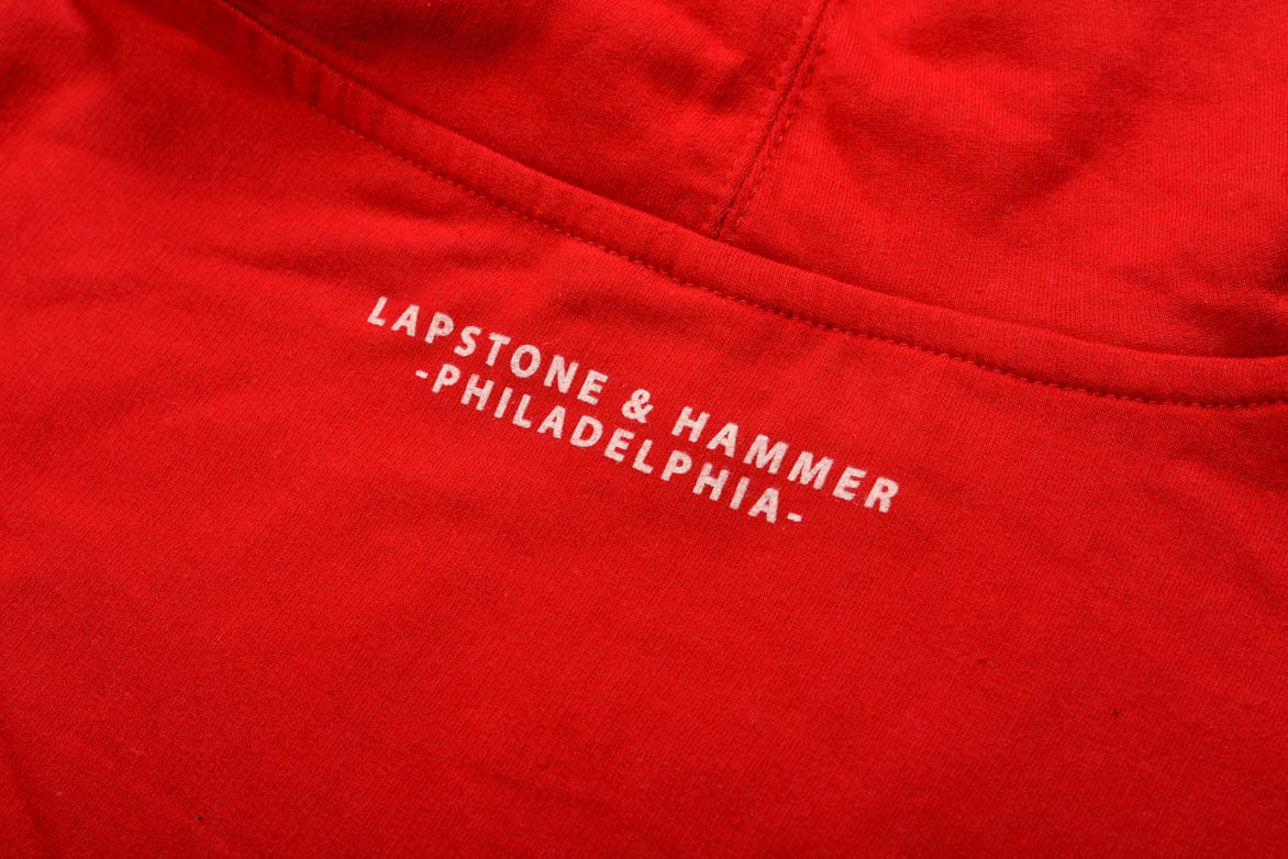 Lapstone & Hammer DIVINE YOUTH HOODIE - RED