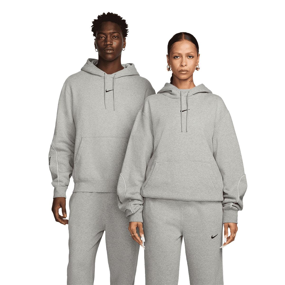 Nikelab '+ NOCTA Fleece Hoodie Dark Grey Heather
