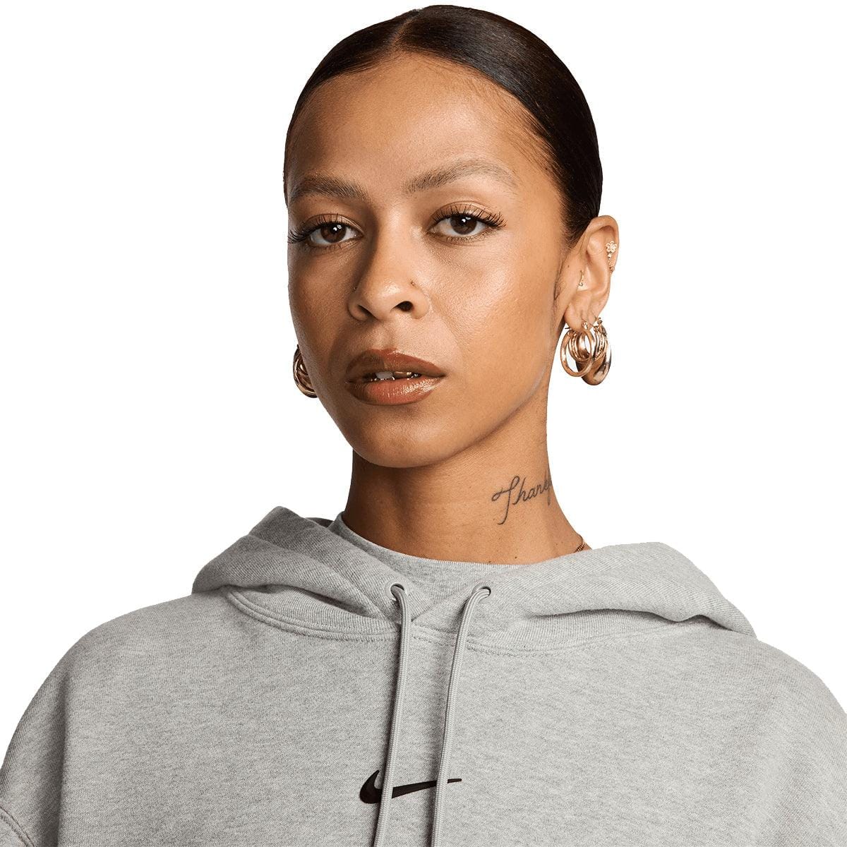 Nikelab '+ NOCTA Fleece Hoodie Dark Grey Heather