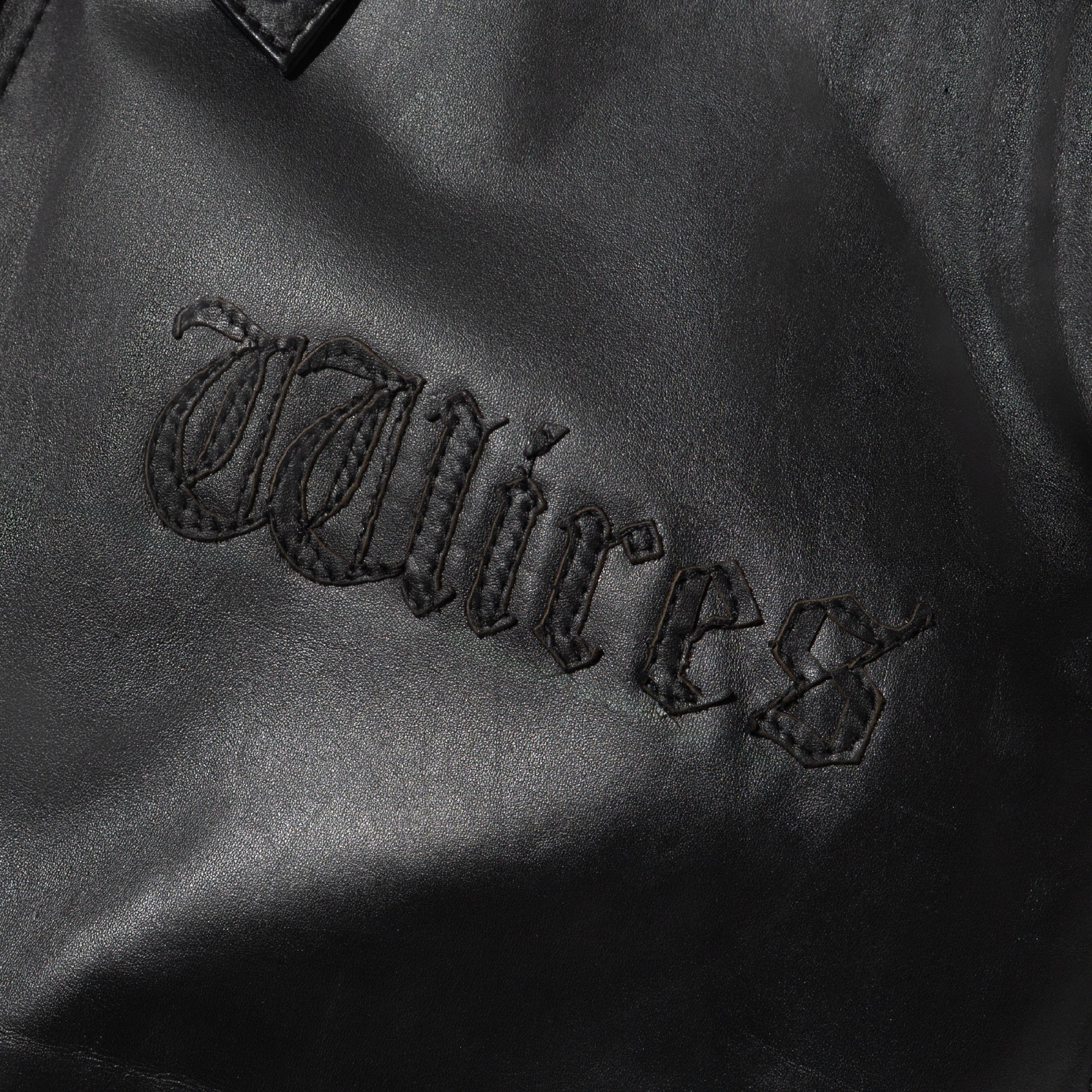 Wires Mayhem Leather Jacket - Black