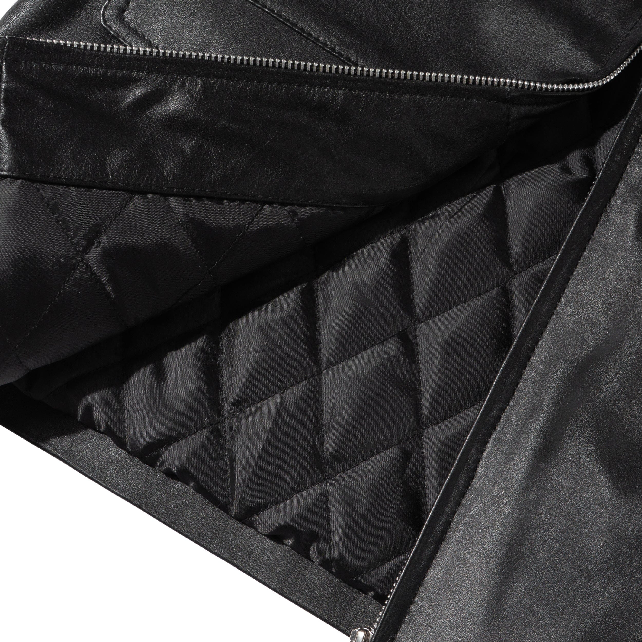 Wires Mayhem Leather Jacket - Black