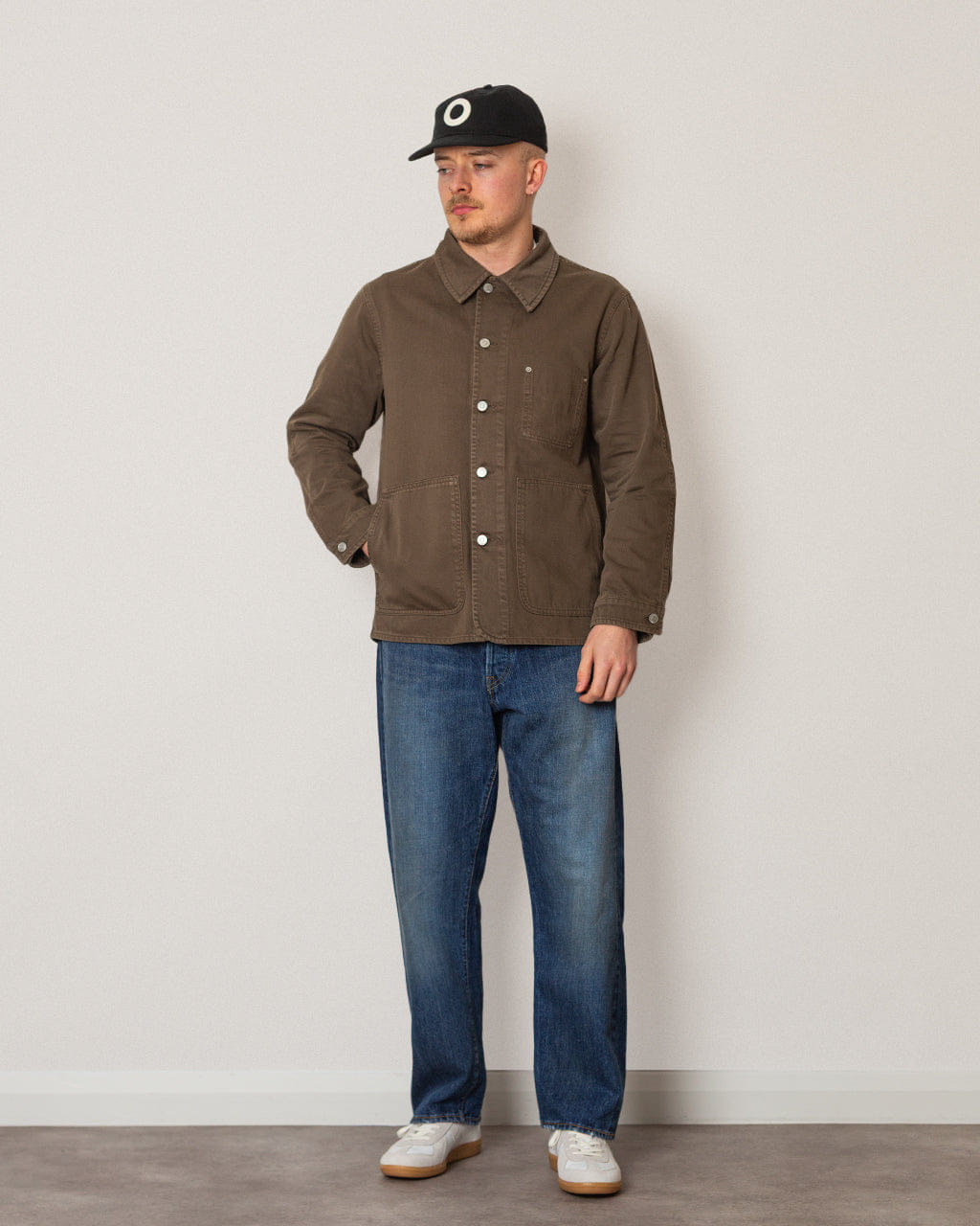 Another Aspect Another Denim Jacket - Brown