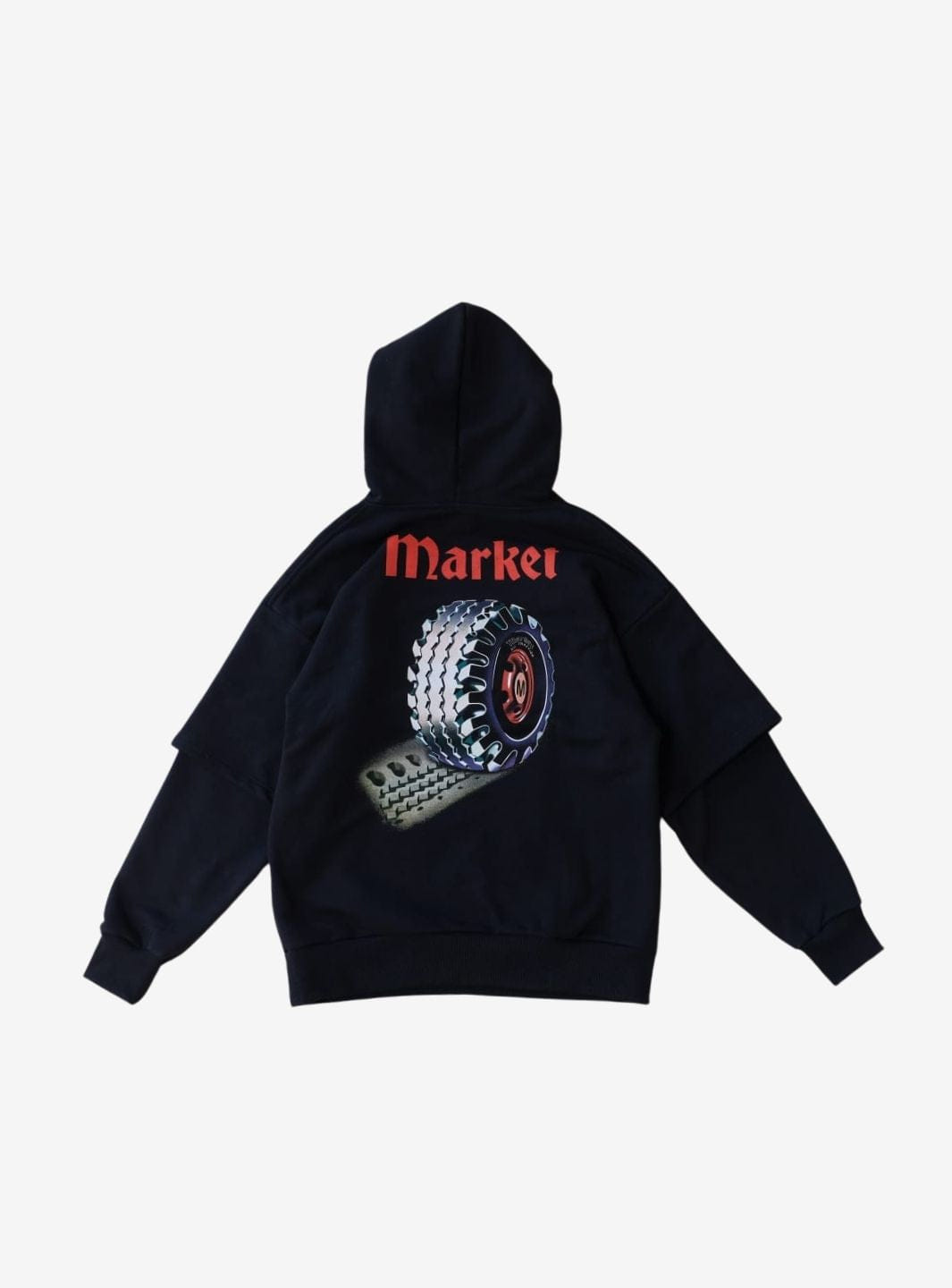 Market Studios Hoodie Pirate Black