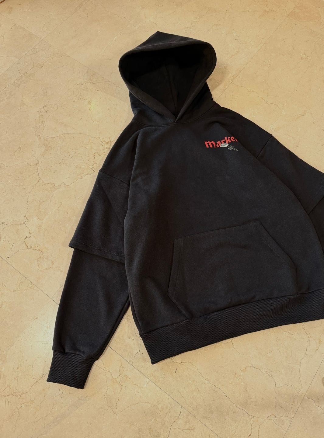 Market Studios Hoodie Pirate Black