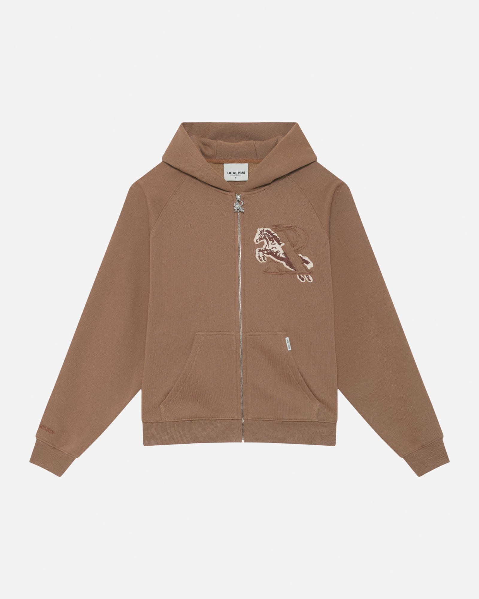 Realism SSS REALISM HORSE PATCH ZIP HOODIE EARTH