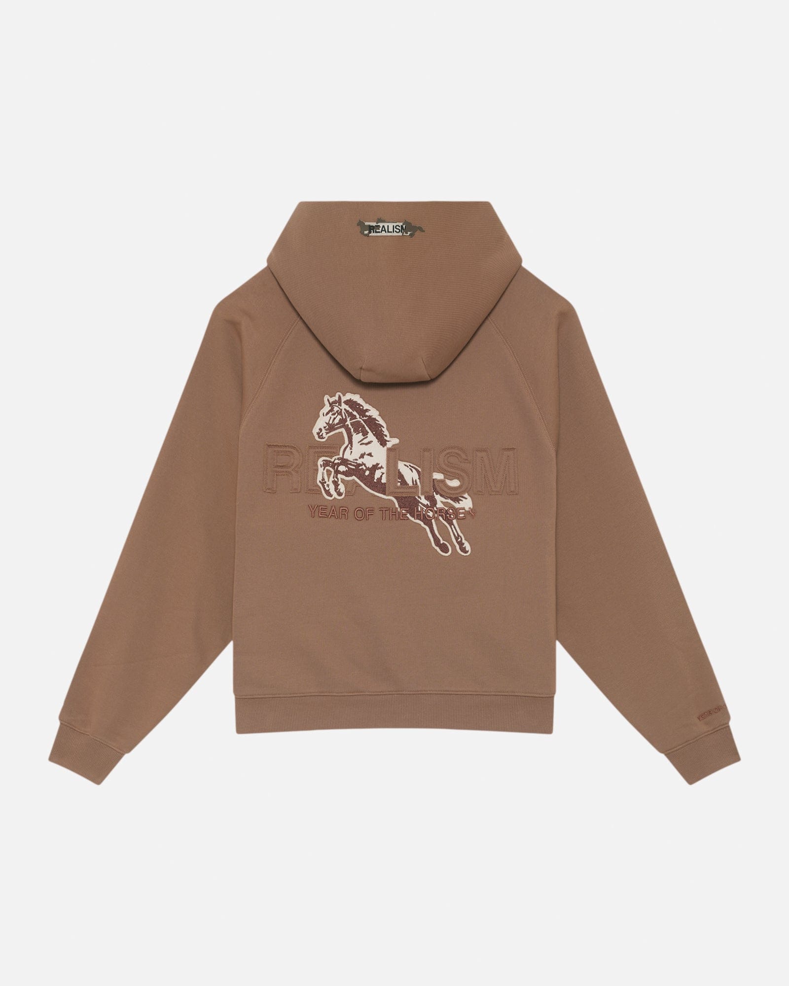 Realism SSS REALISM HORSE PATCH ZIP HOODIE EARTH