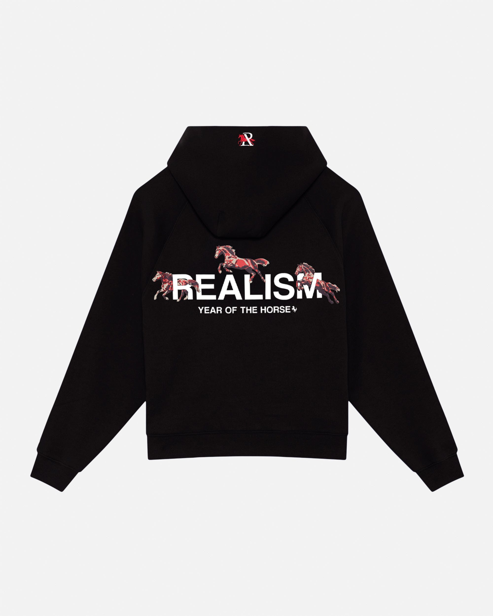 Realism SSS REALISM HORSE LOGO HOODIE BLACK