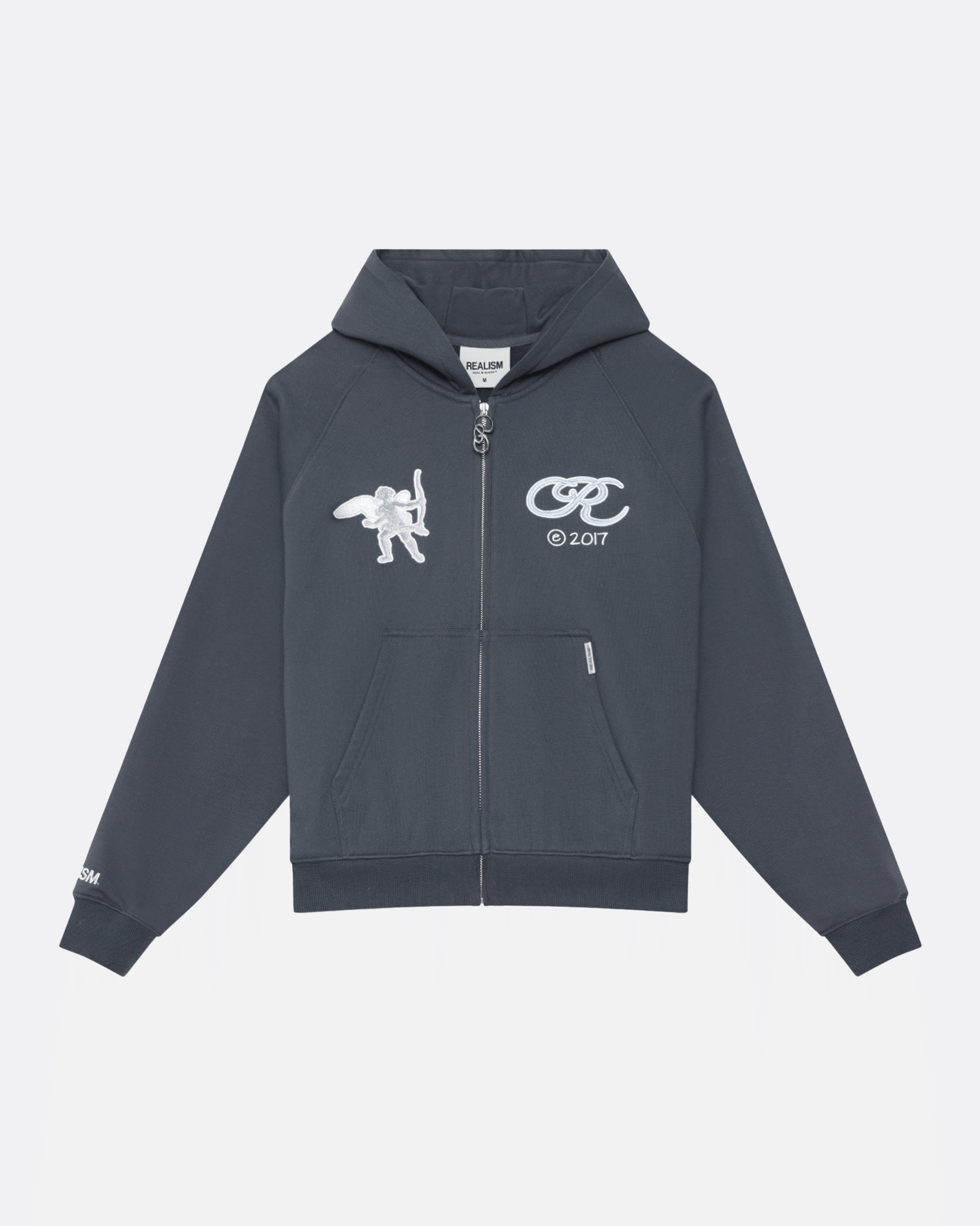Realism SSS REALISM APOLLO ZIP HOODIE SLATE