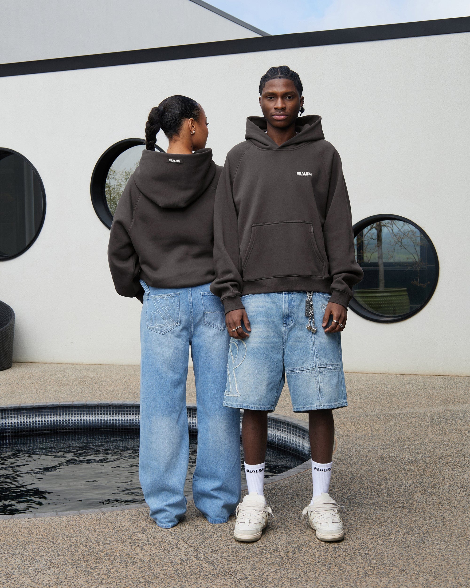 Realism SSS REALISM STUDIO HOODIE ASPHALT