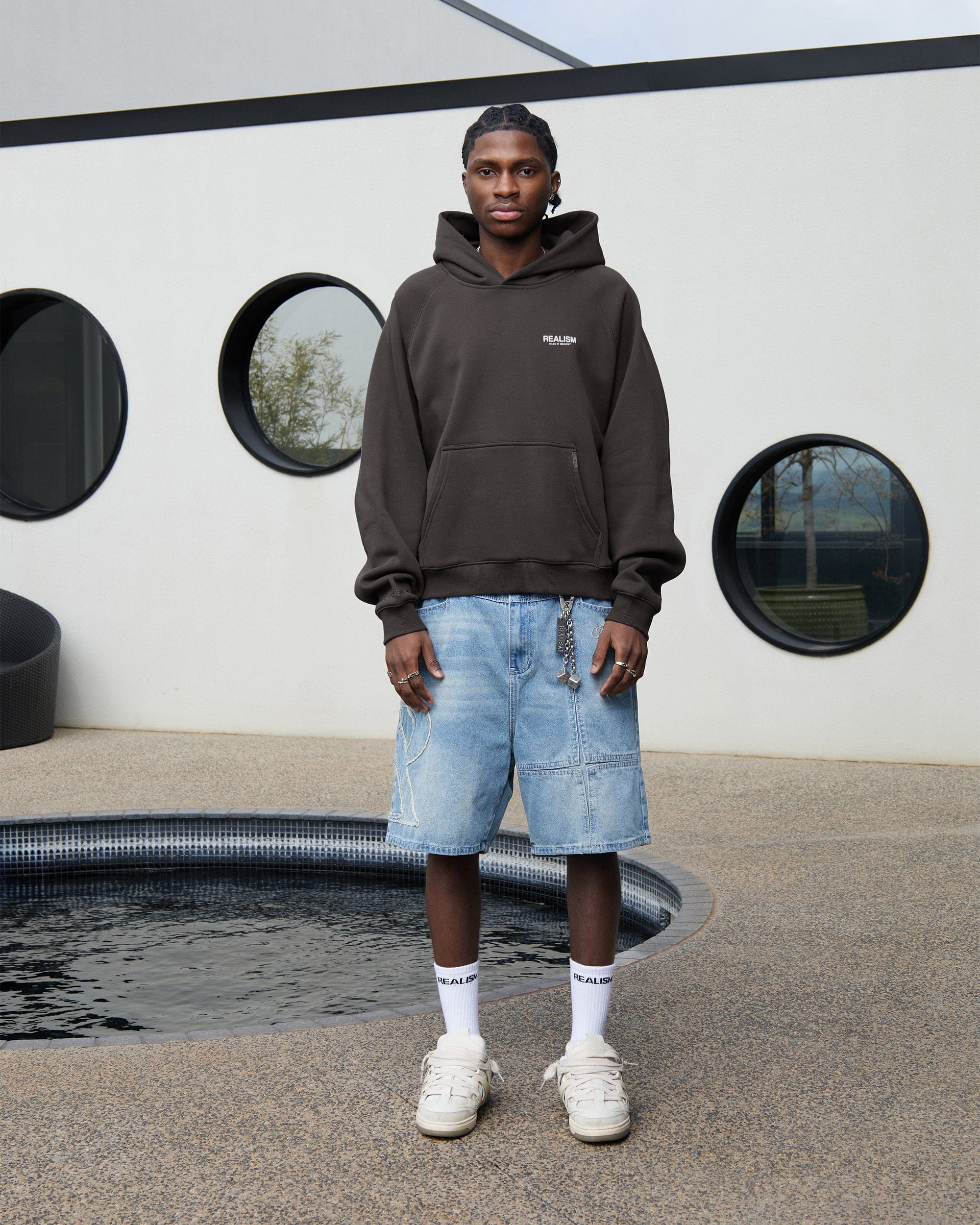 Realism SSS REALISM STUDIO HOODIE ASPHALT