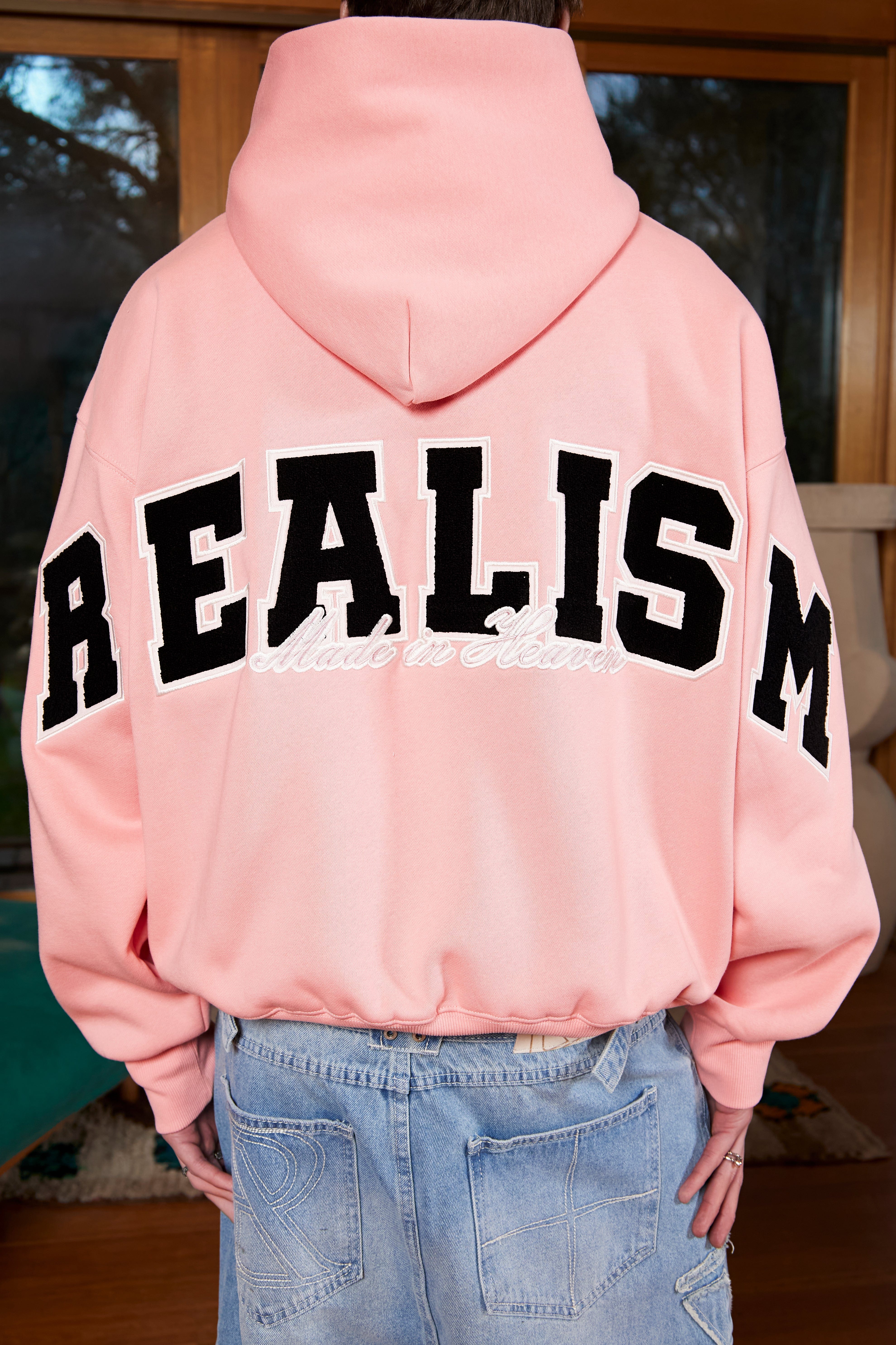 Realism SSS REALISM COLLEGE TEAM HOODIE V2 SALT PINK