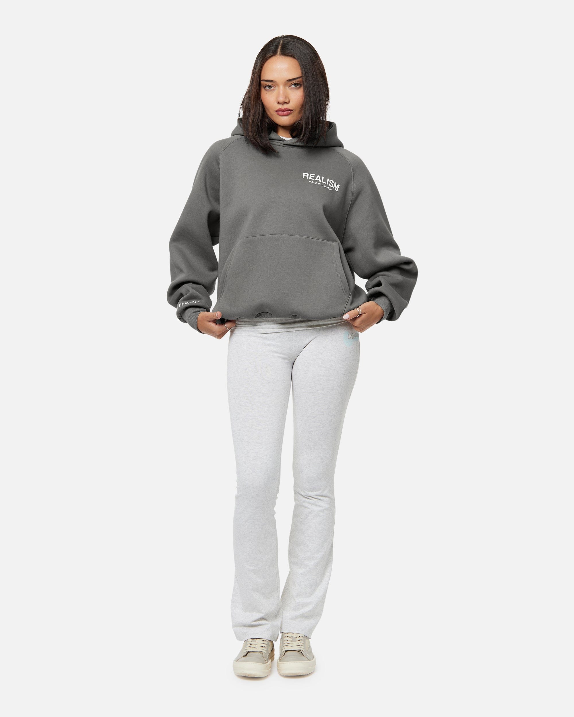 Realism SSS REALISM HEAVEN LOGO HOODIE COOL GREY