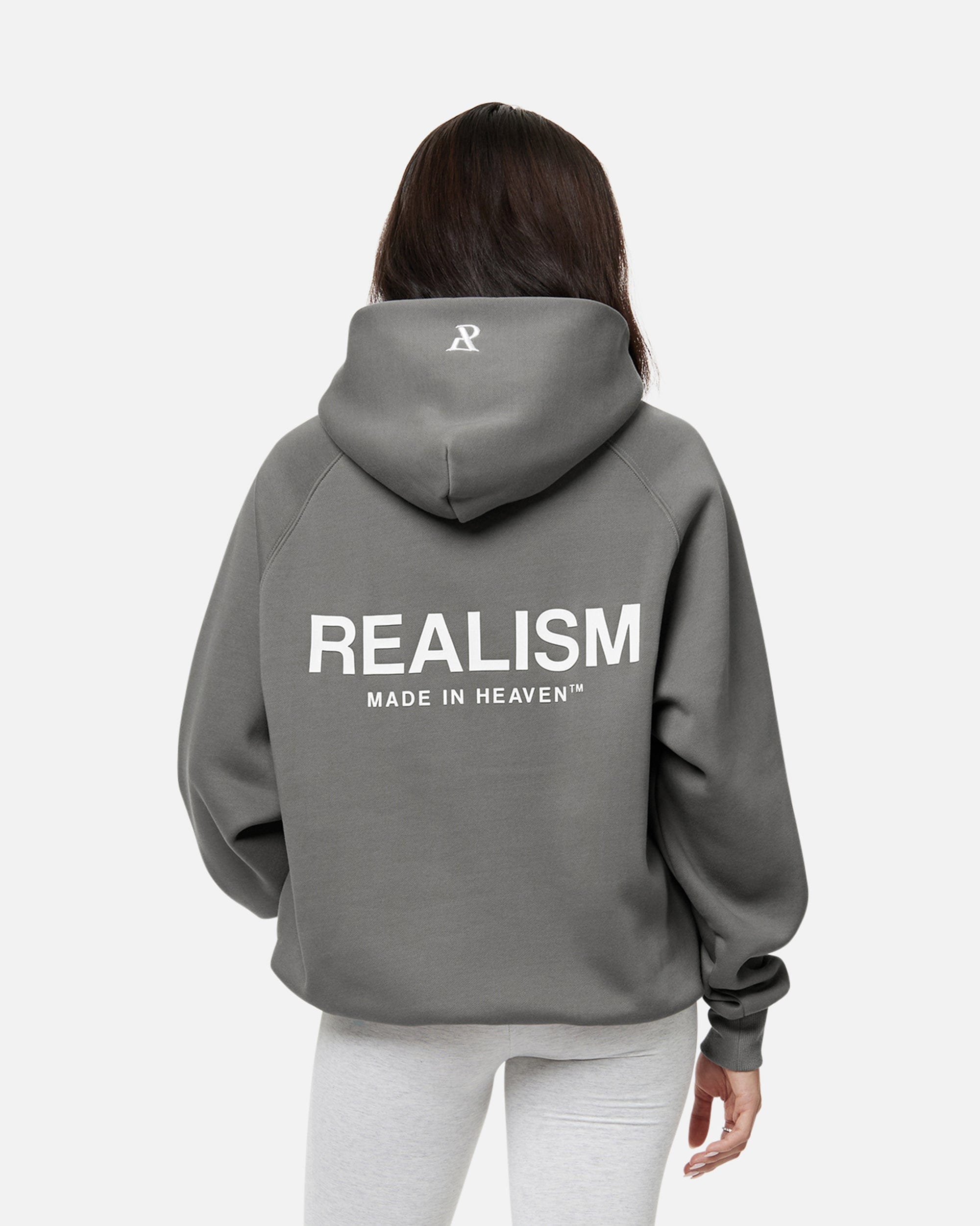 Realism SSS REALISM HEAVEN LOGO HOODIE COOL GREY