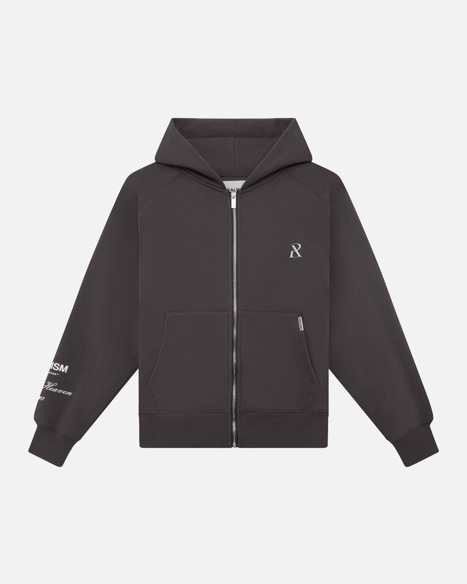 Realism SSS REALISM RADIANT ZIP HOODIE ASPHALT