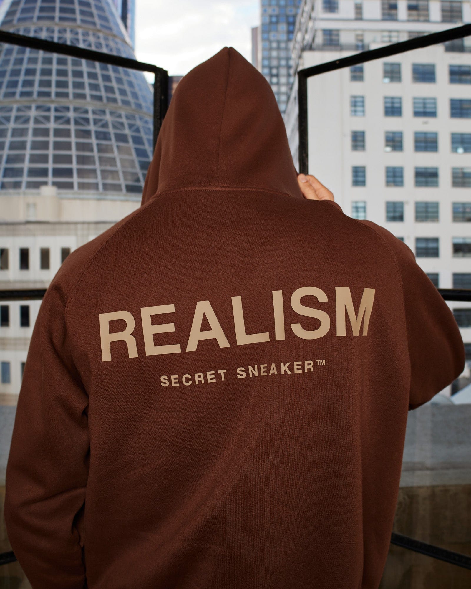 Realism SSS REALISM RADIANT ZIP HOODIE MOCHA
