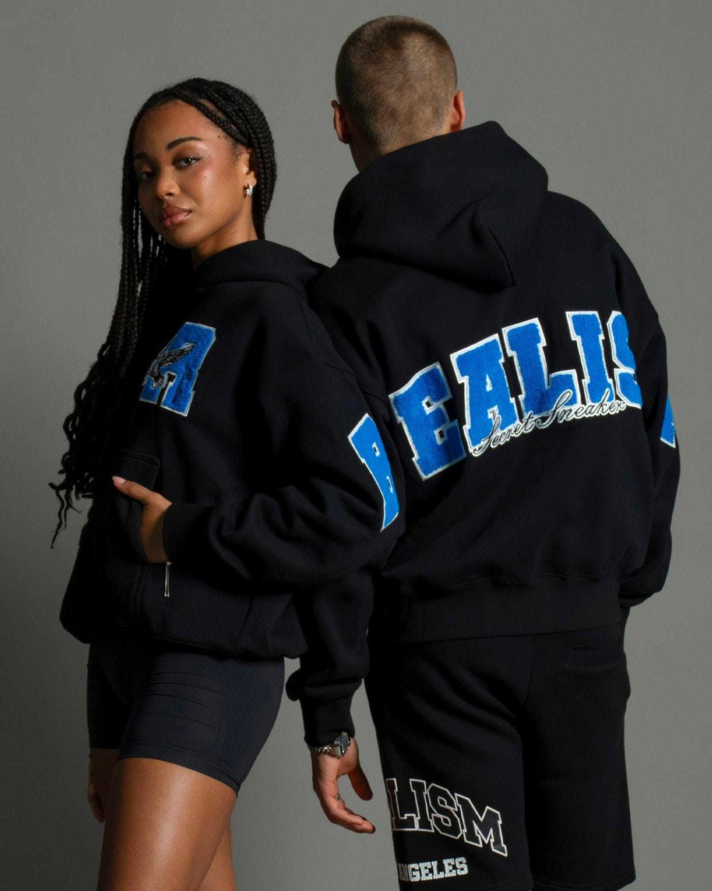 Realism SSS REALISM COLLEGE TEAM HOODIE BLACK