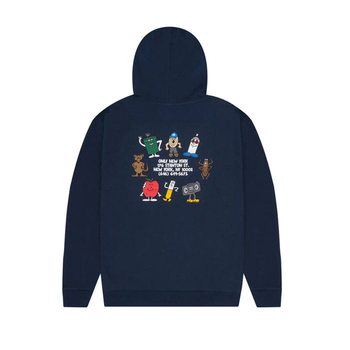 ONLY NY HOMIES OF NYC HOODIE - NAVY