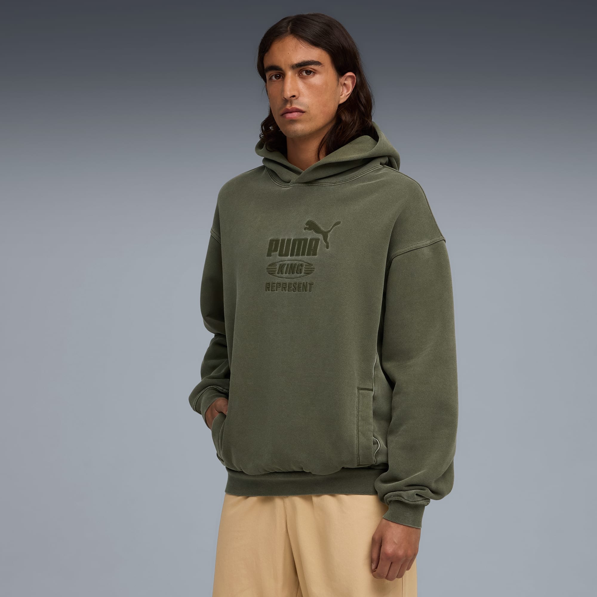 PUMA Select PUMA x Represent Hoodie (Night Pine)