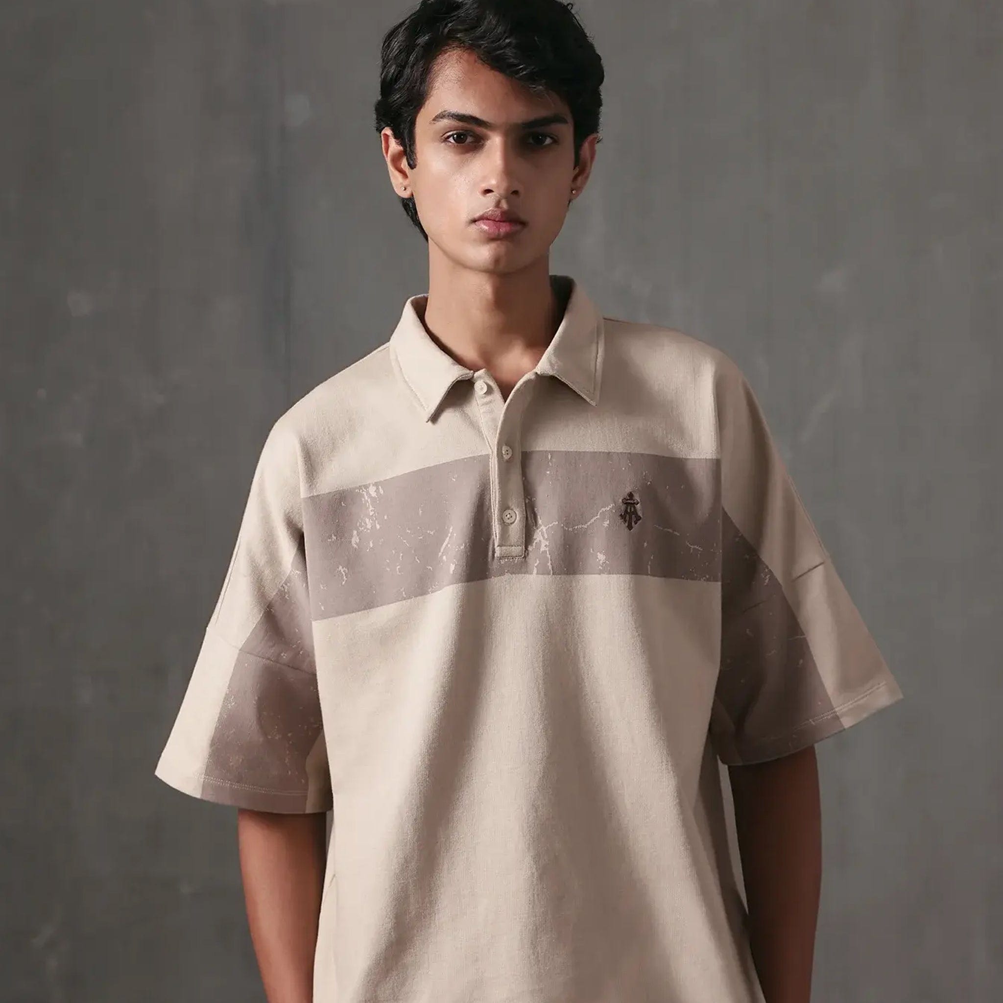 Almost Gods Debris Relaxed Polo