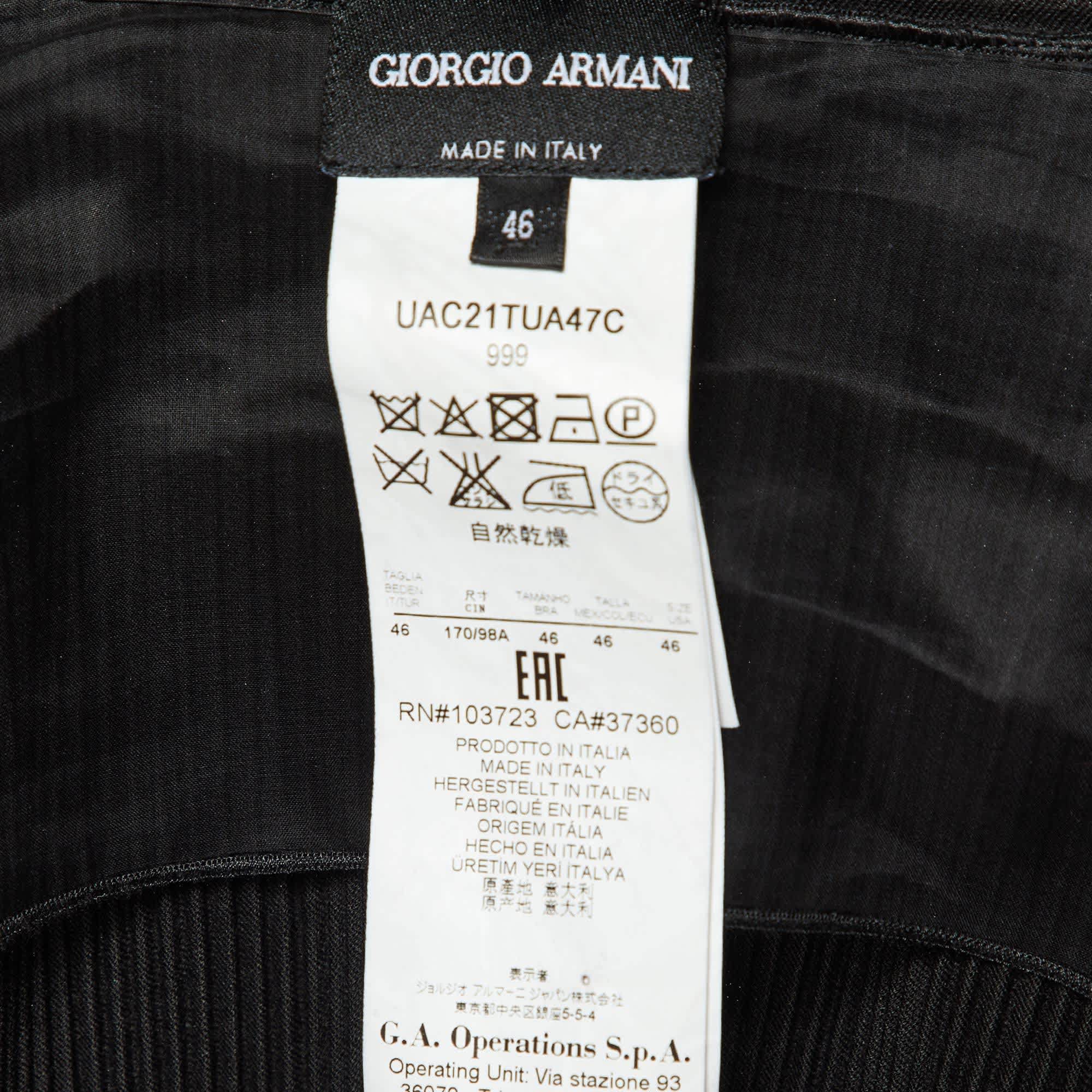 PLISSÈ Black Plisse Jacket