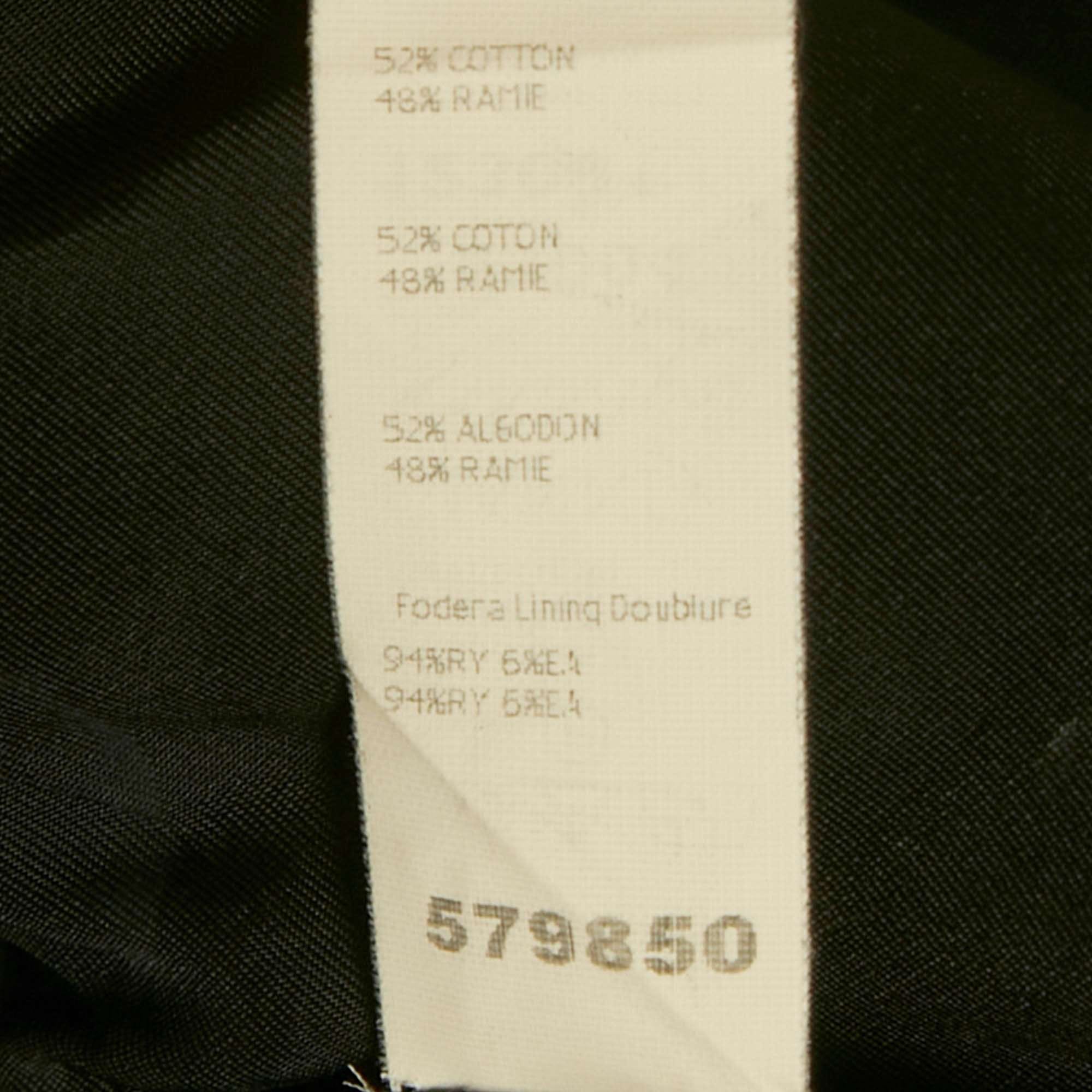BLEND Black Cotton Blend Button Front Jacket