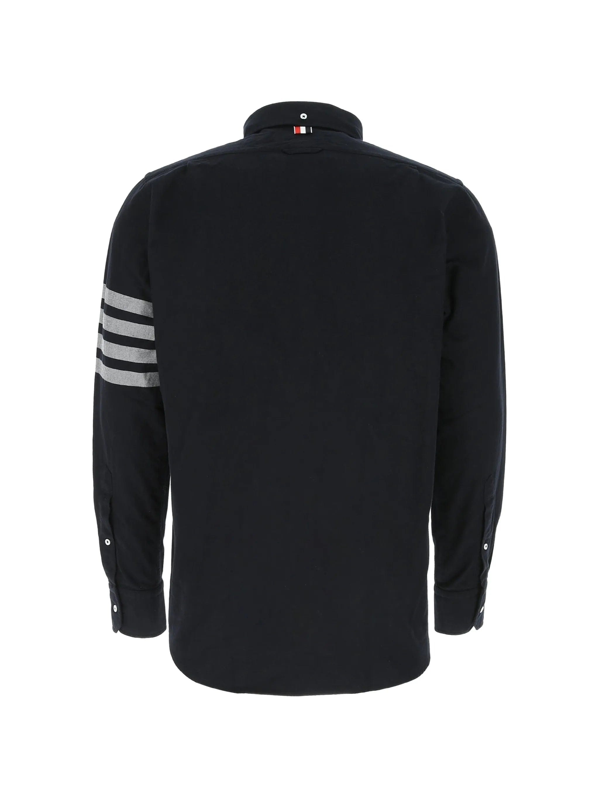 Thom Browne flannel 4 - bar long - sleeve shirt