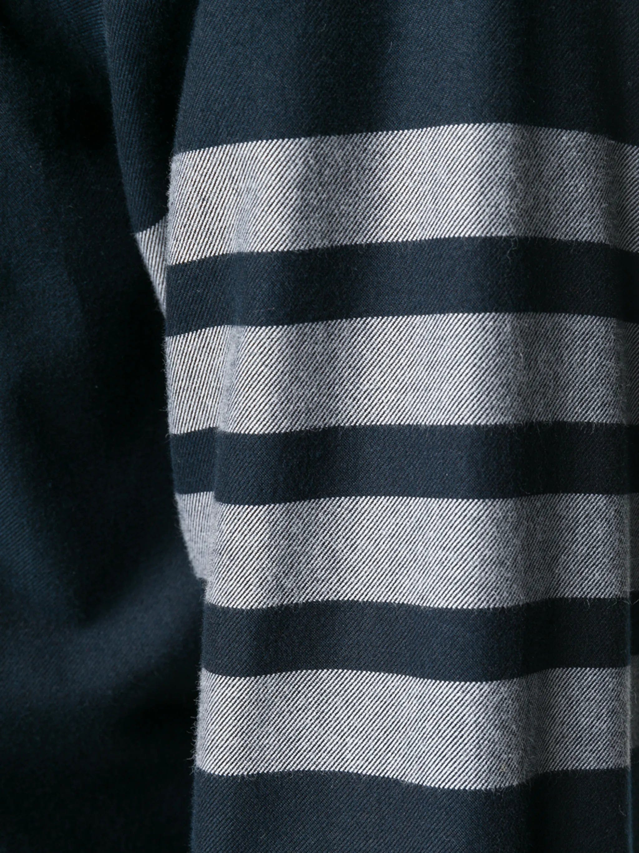 Thom Browne flannel 4 - bar long - sleeve shirt