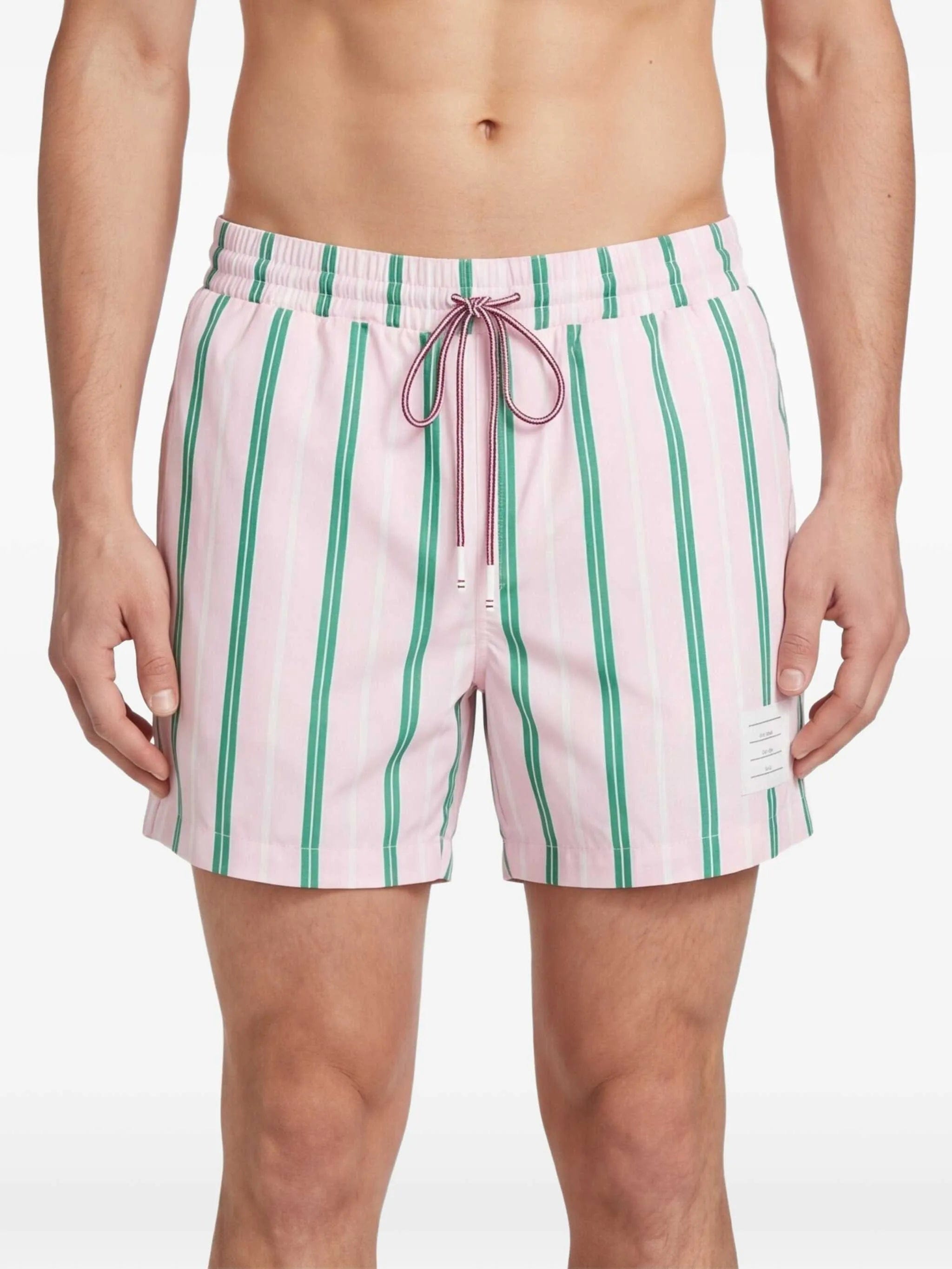 Thom Browne striped swim shorts
