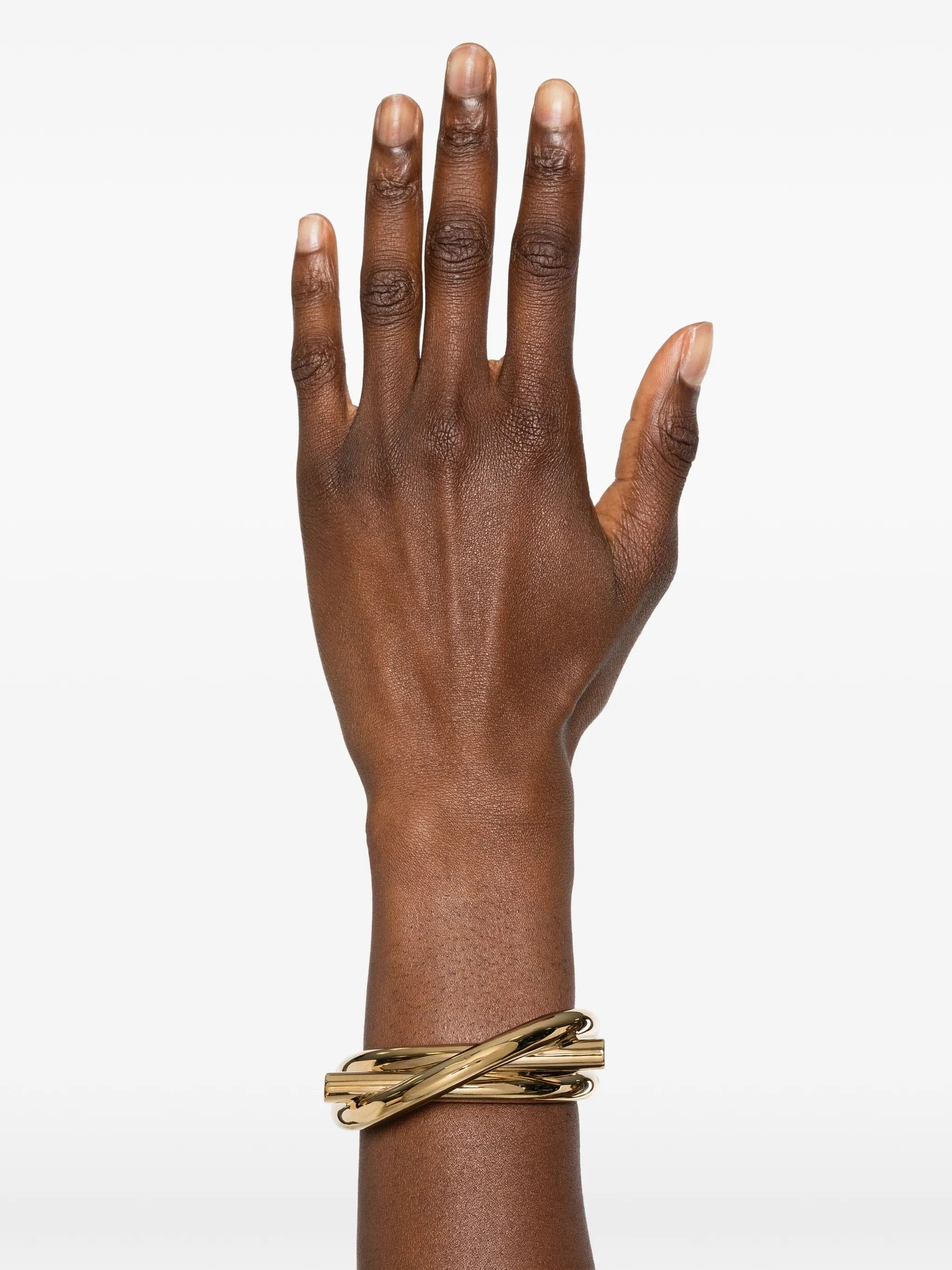 Ferragamo Twisted Gancini cuff bracelet