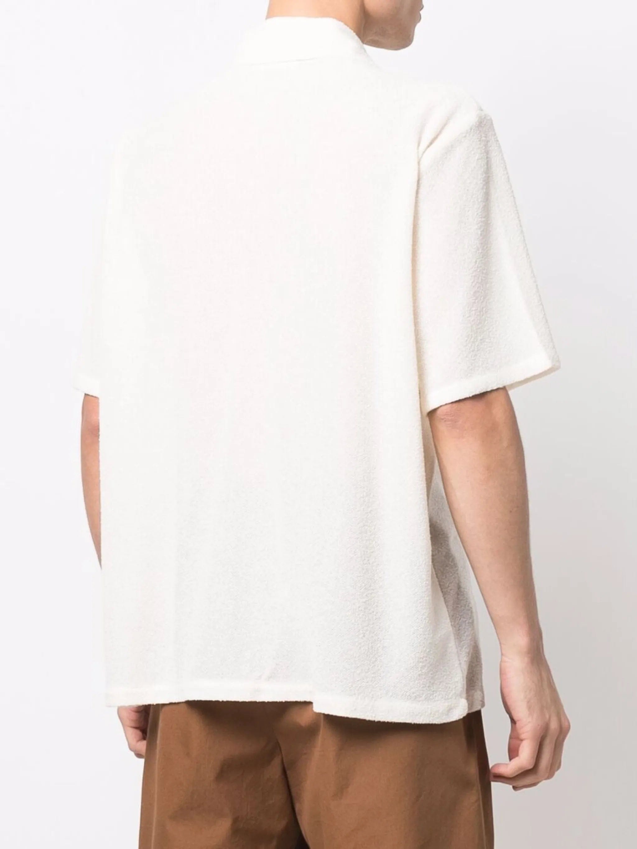 OUR Legacy textured - finish short - sleeve shirt