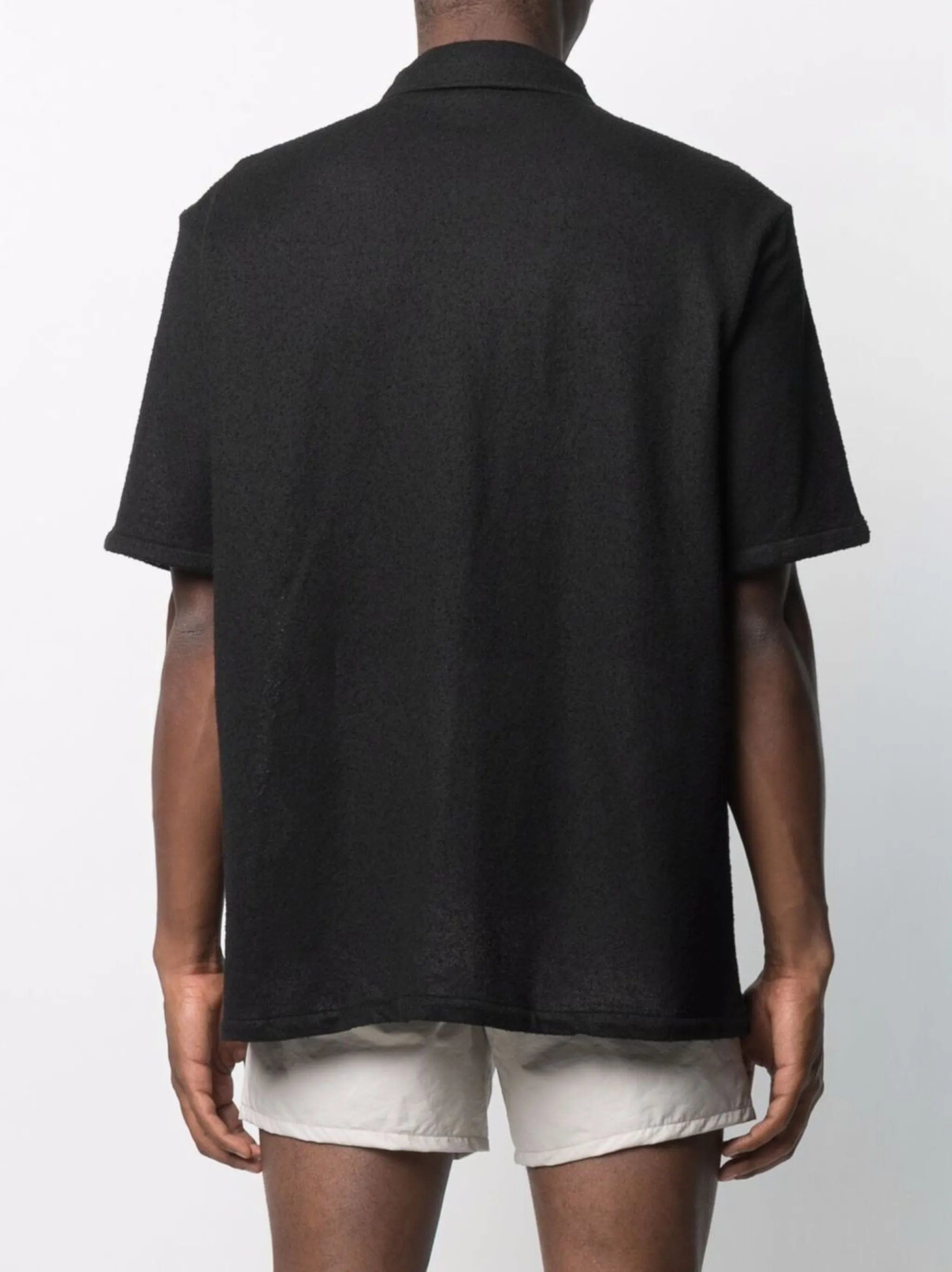 OUR Legacy bouclé short - sleeve shirt