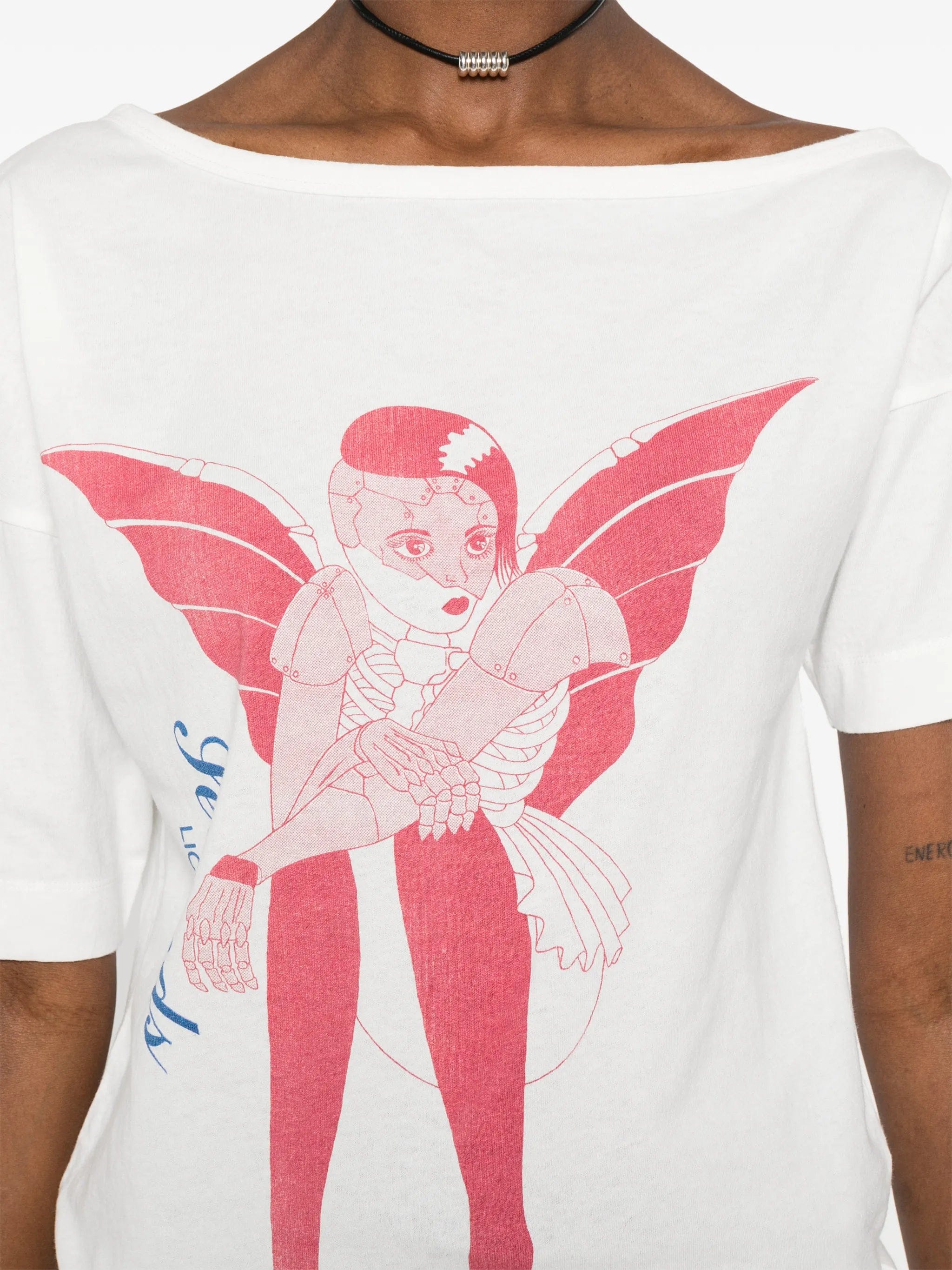 OUR Legacy Slant printed T - shirt