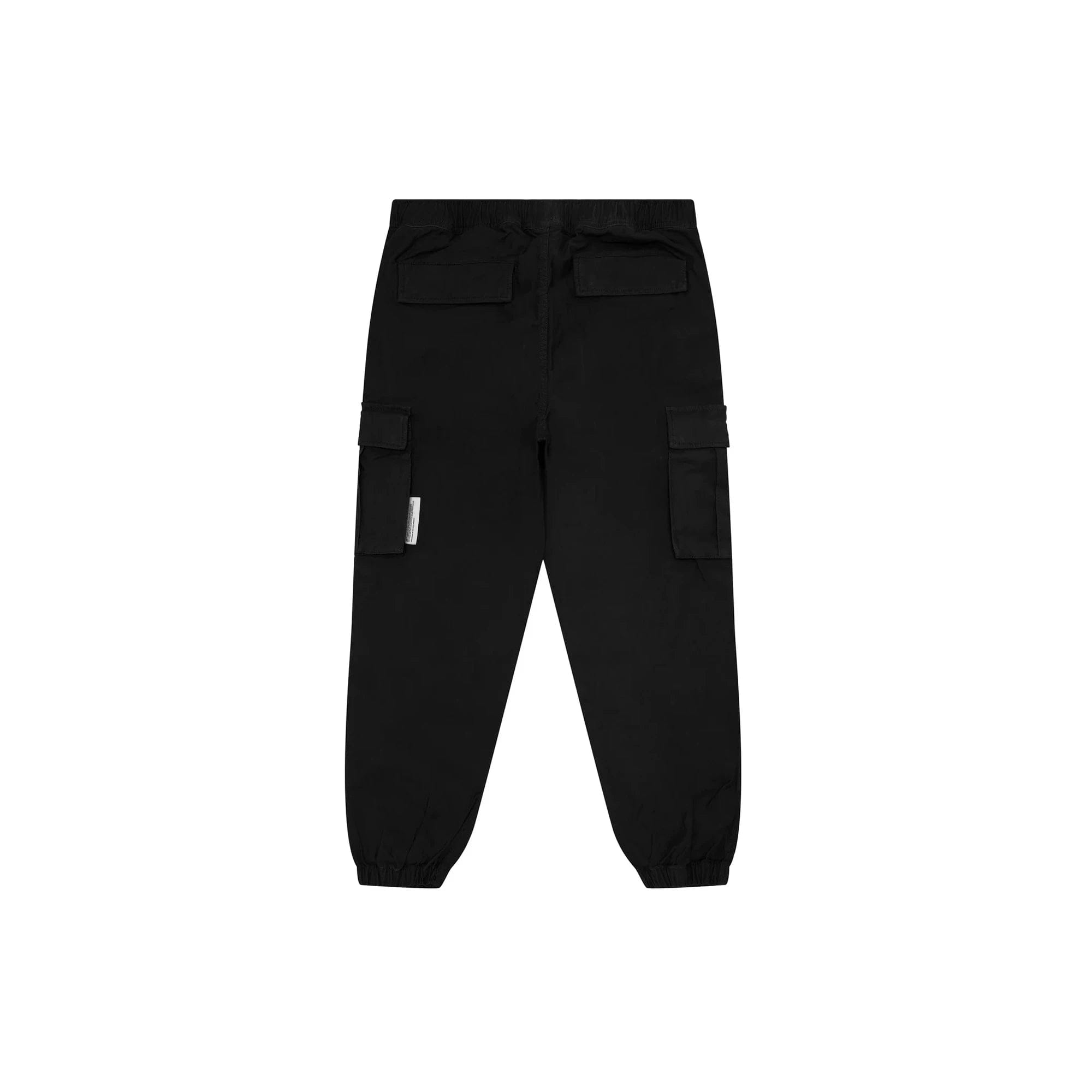 AAPE by A Bathing Ape AAPE NOW Moonface Logo Cotton Woven Pants Black