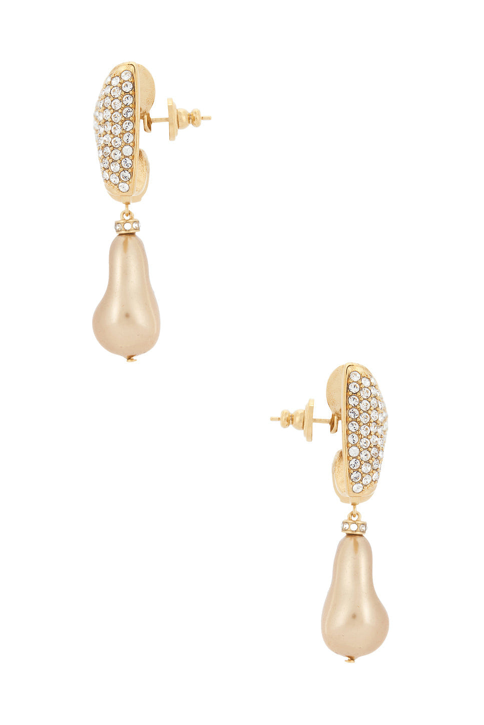 Valentino Garavani Sans Fin Perla Barocca Earrings