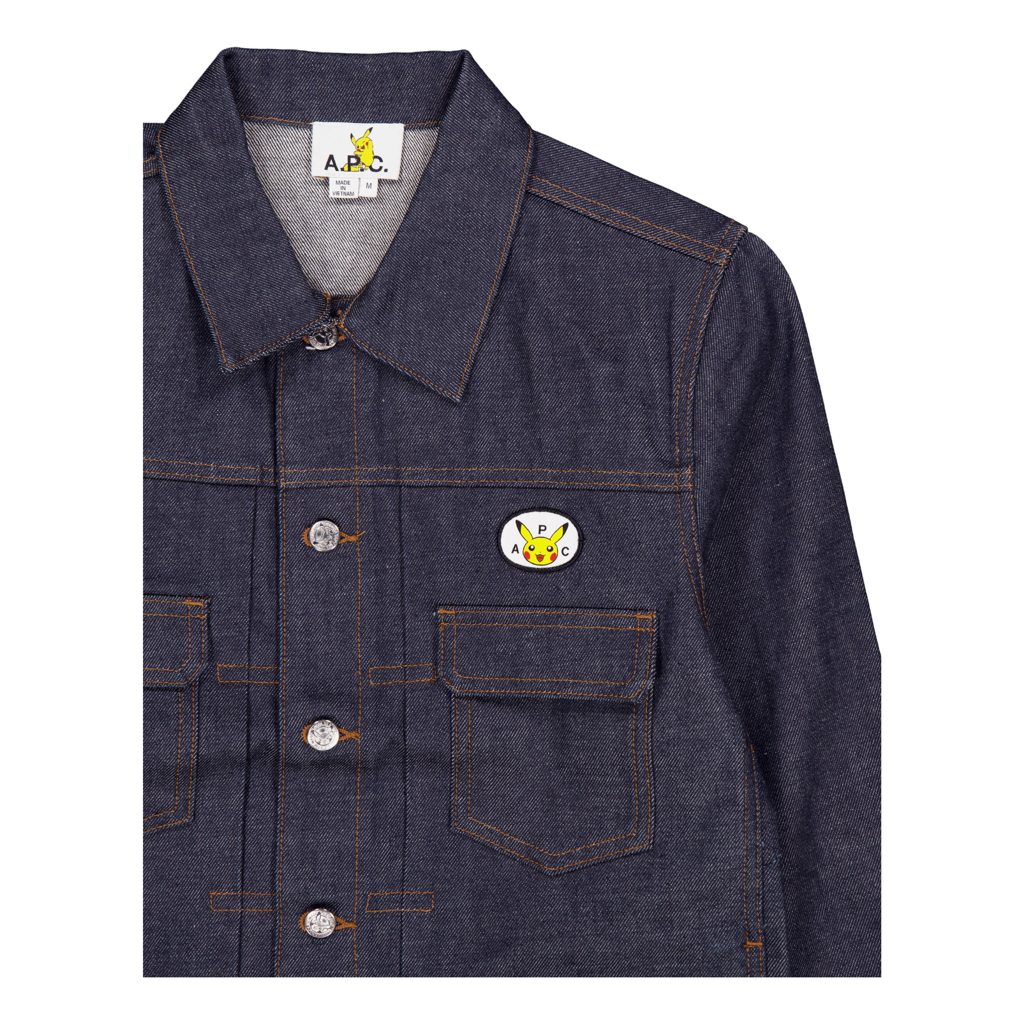 A.P.C. Veste Jean Pokemon Iai - Indigo