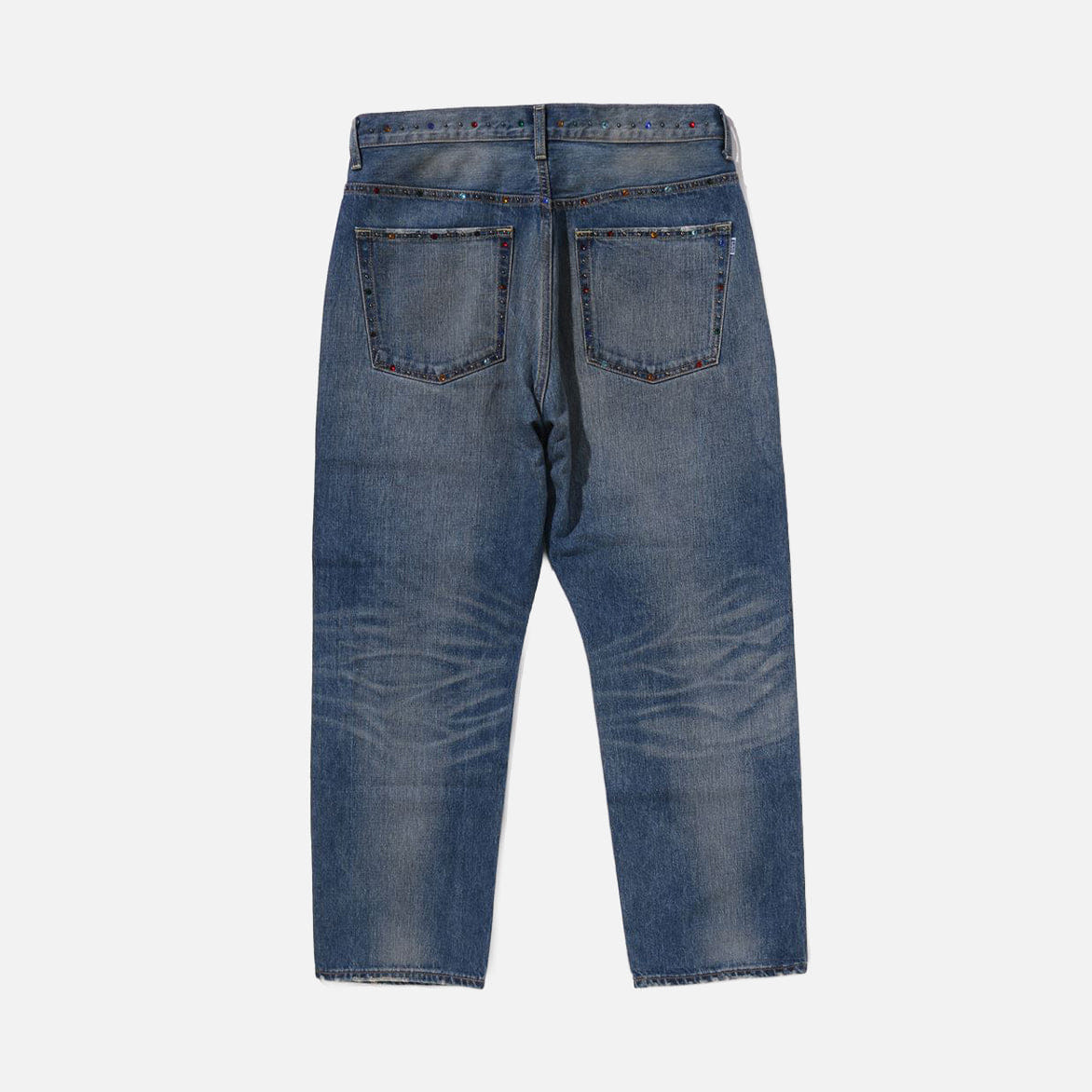 A Bathing APE COLOR STONE 13 oz DENIM PANTS - INDIGO