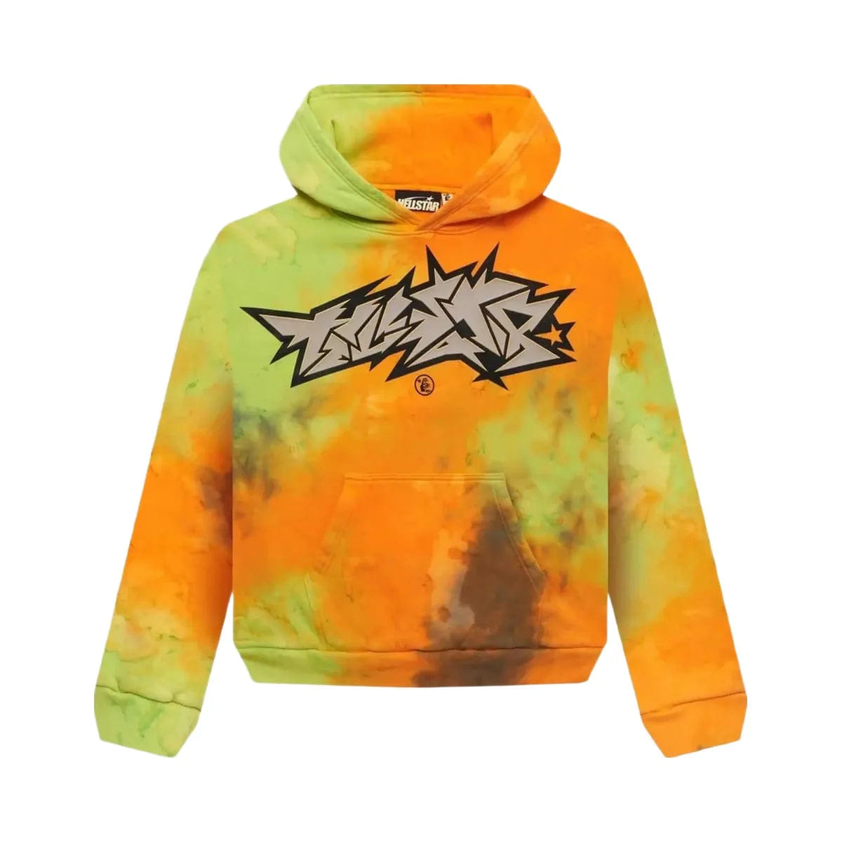 halloween Hellstar Halloween Vomit Hoodie Orange