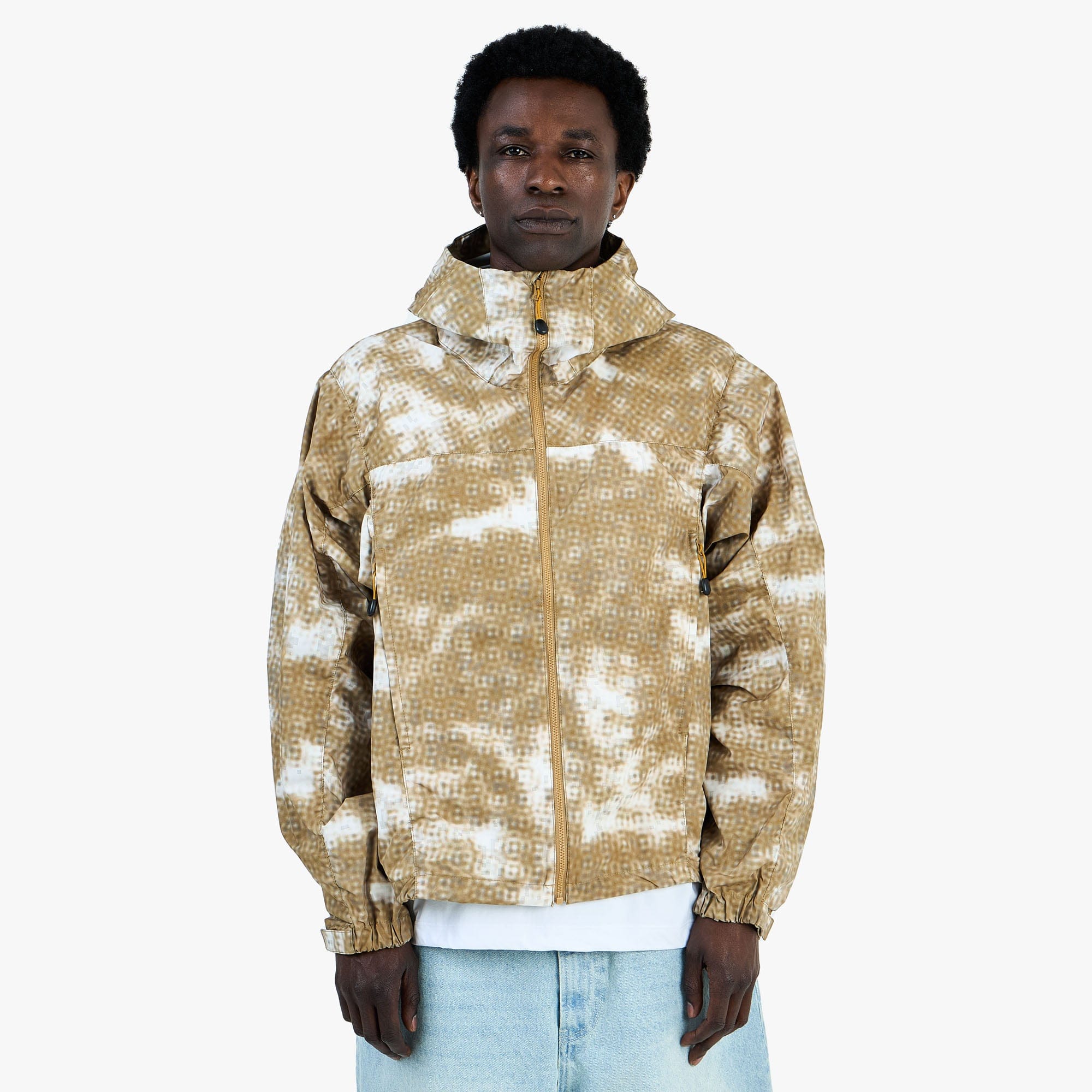 BEAMS Tech Zip Hoodie / Coyote