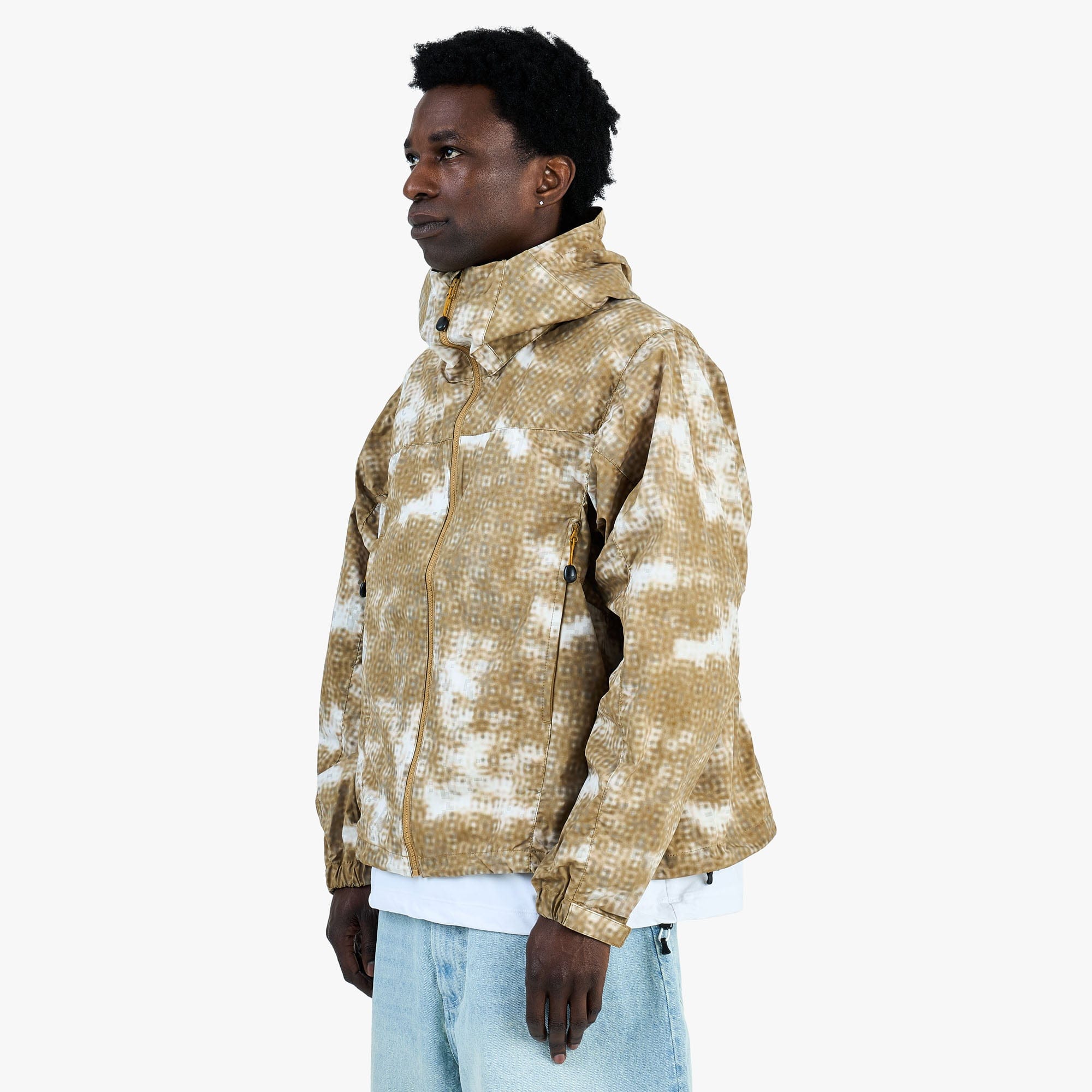 BEAMS Tech Zip Hoodie / Coyote
