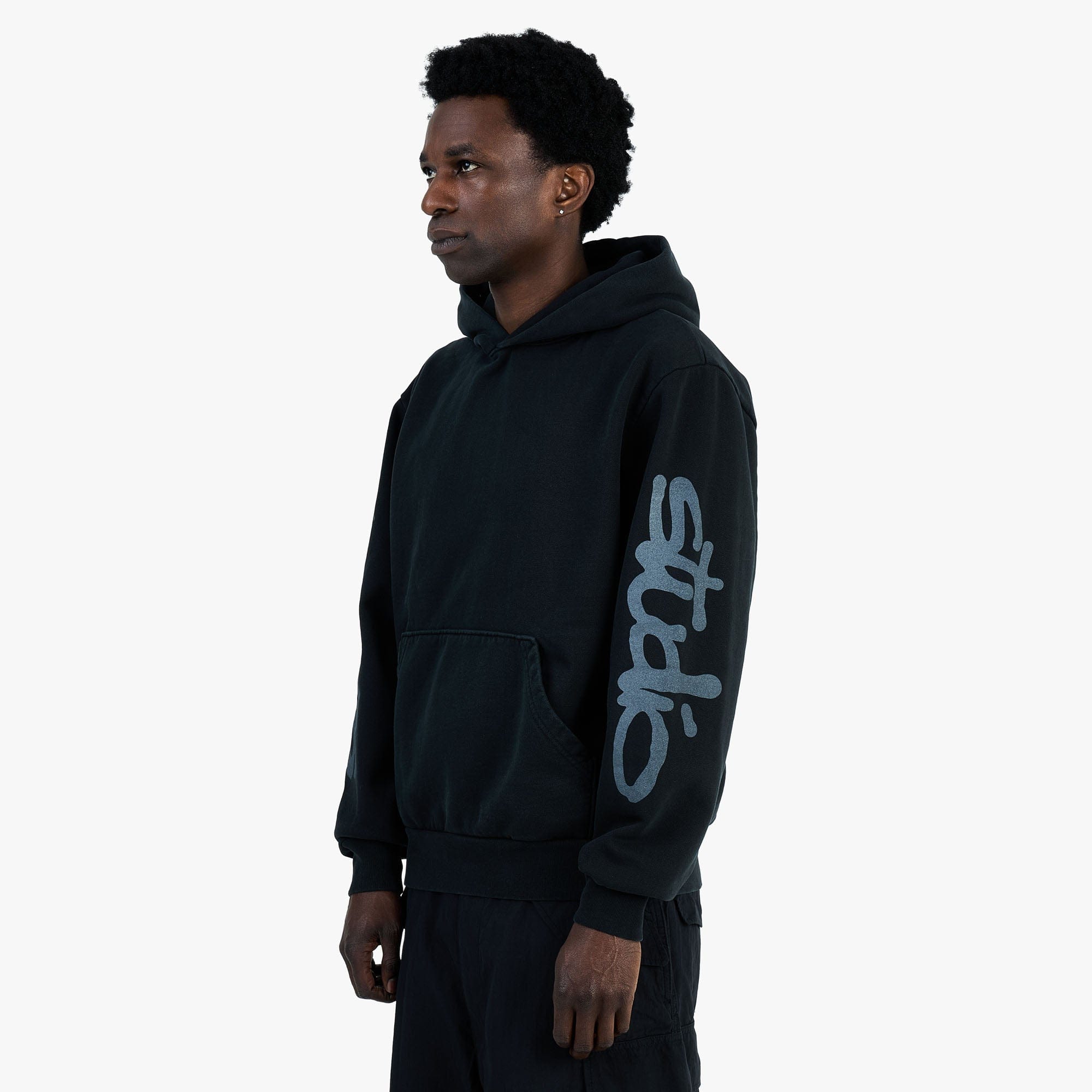 Supervsn Studio Star Hoodie / Vintage Black