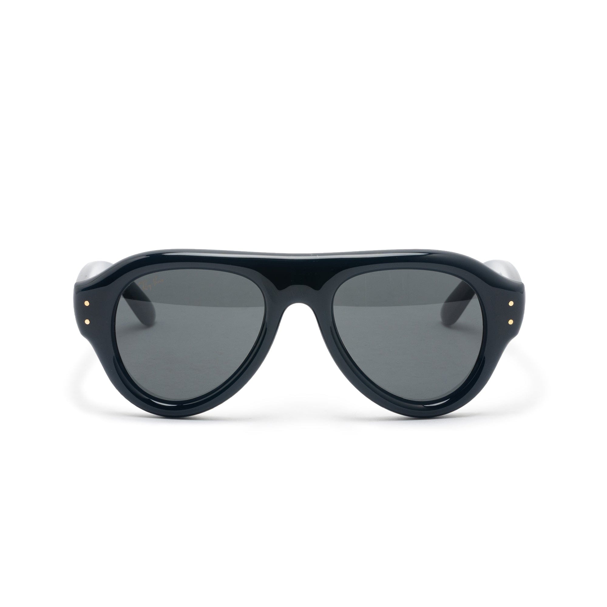 Rayban Aviator Puffer Dark Blue w/ Ultra Black 4925