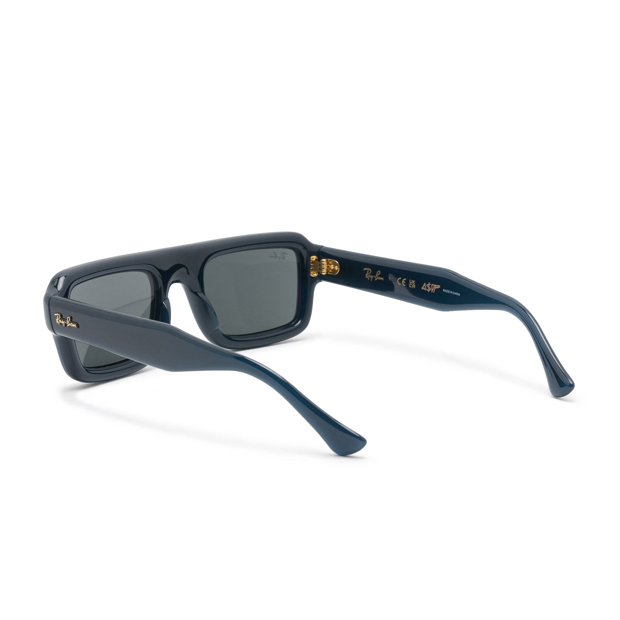 Rayban Flacko Puffer Dark Blue w/ Ultra Black 4954