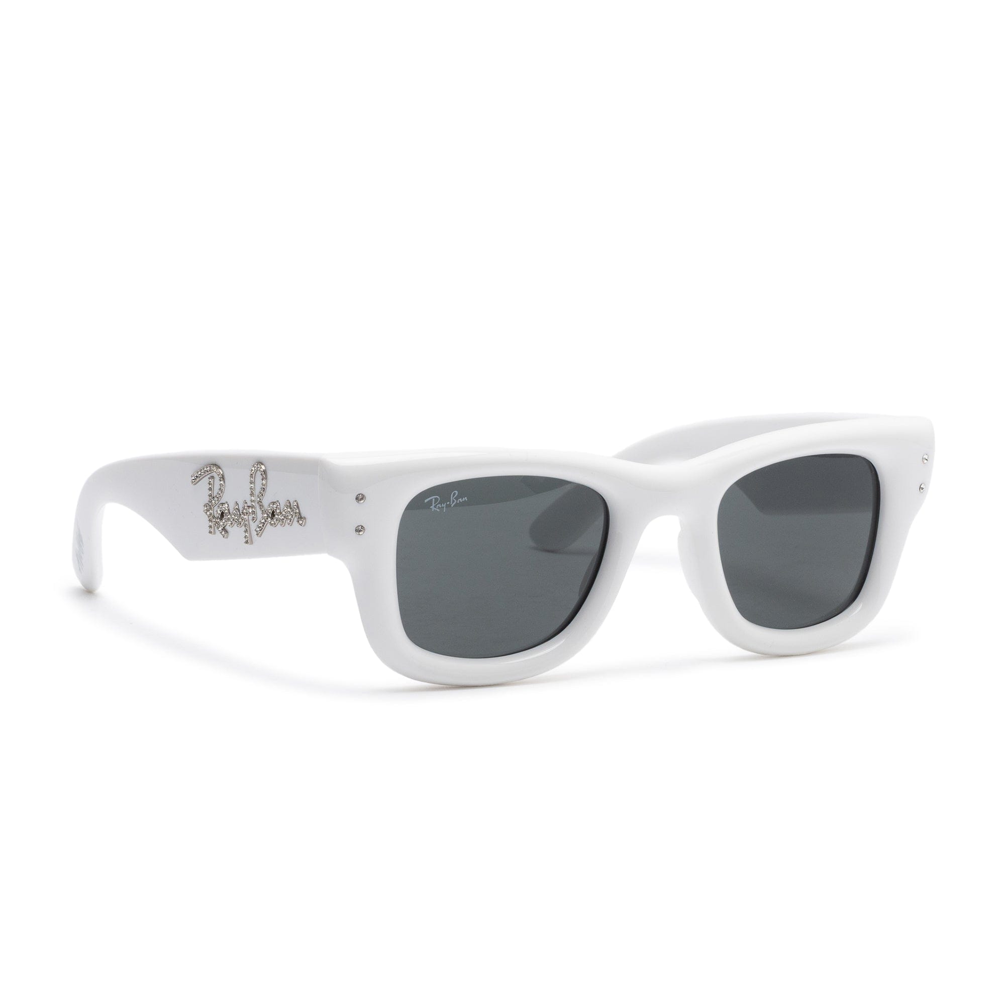 Rayban A$AP Rocky Wayfarer Puffer Swarovski Strass White 5073