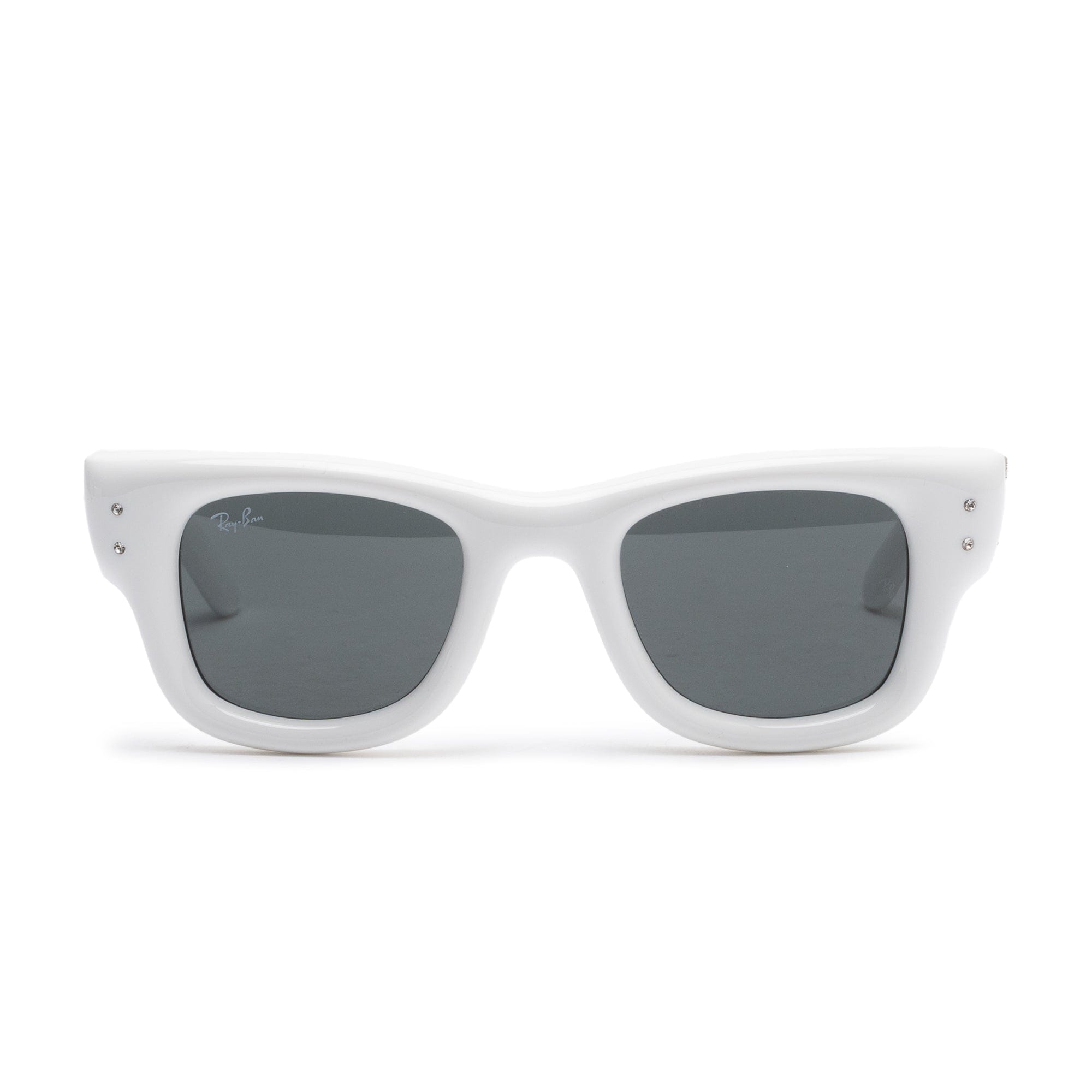 Rayban A$AP Rocky Wayfarer Puffer Swarovski Strass White 5073