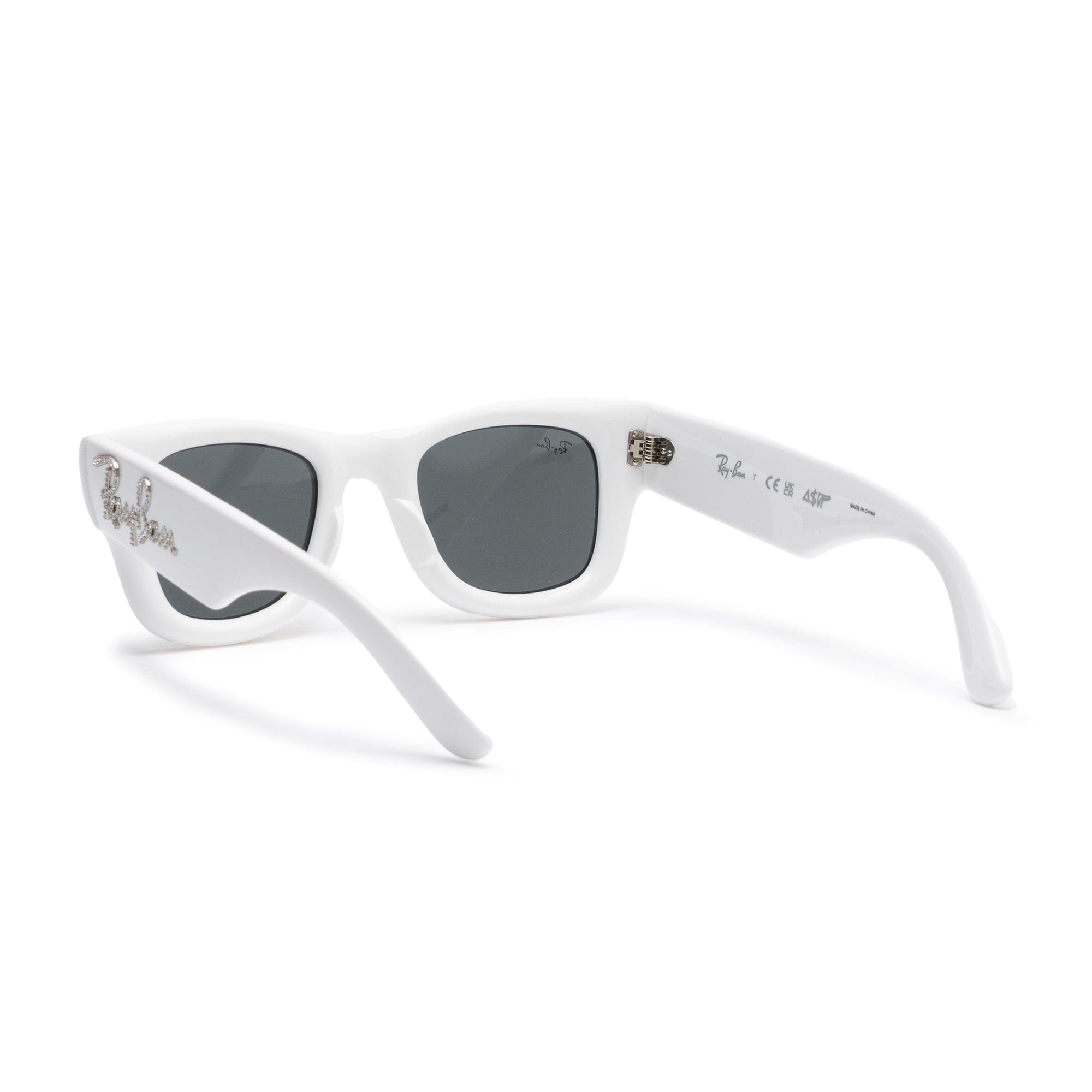 Rayban A$AP Rocky Wayfarer Puffer Swarovski Strass White 5073